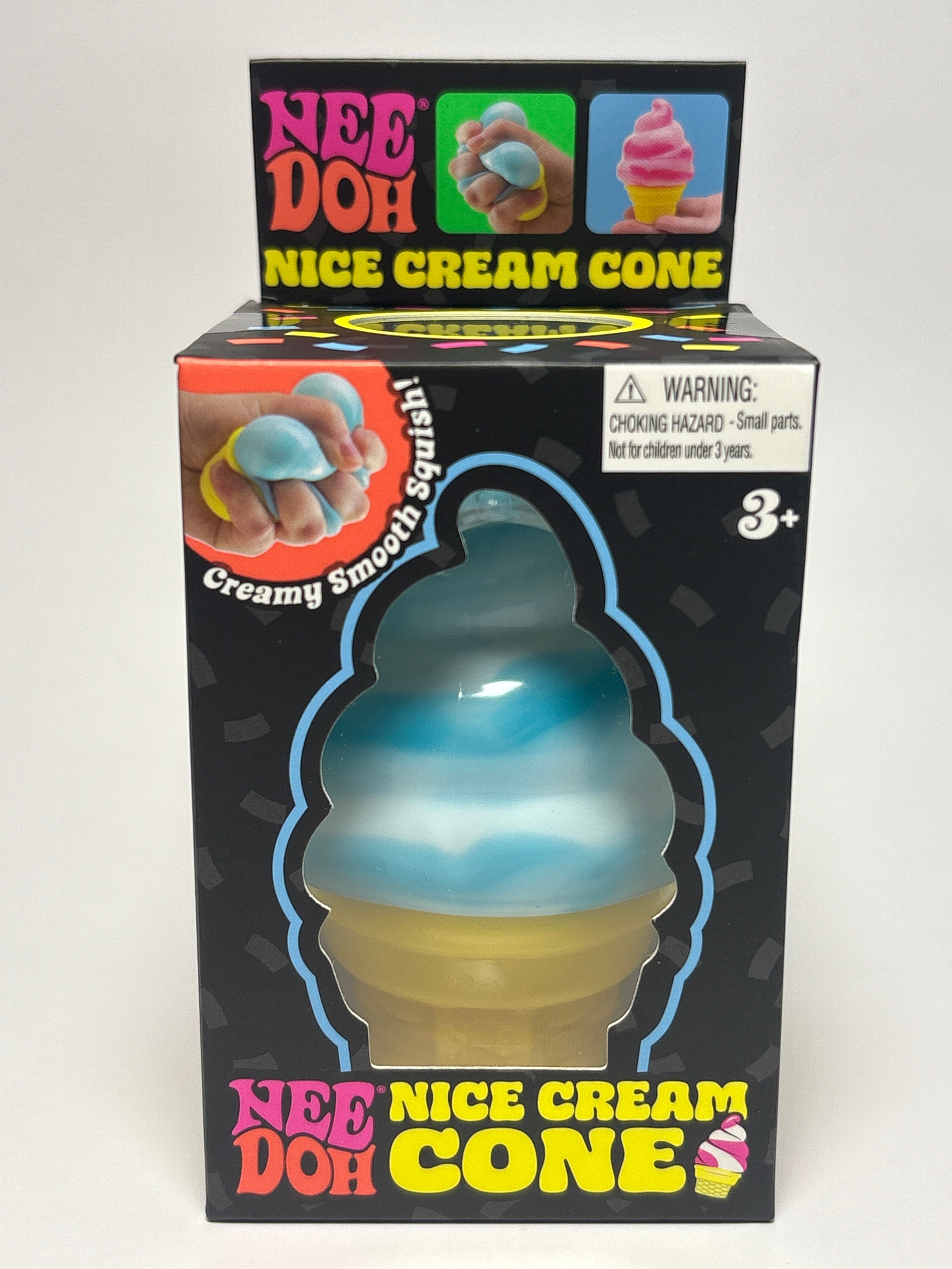 Schylling NeeDoh Nice Cream Cone Squishy Fidget Toy | Color Variants