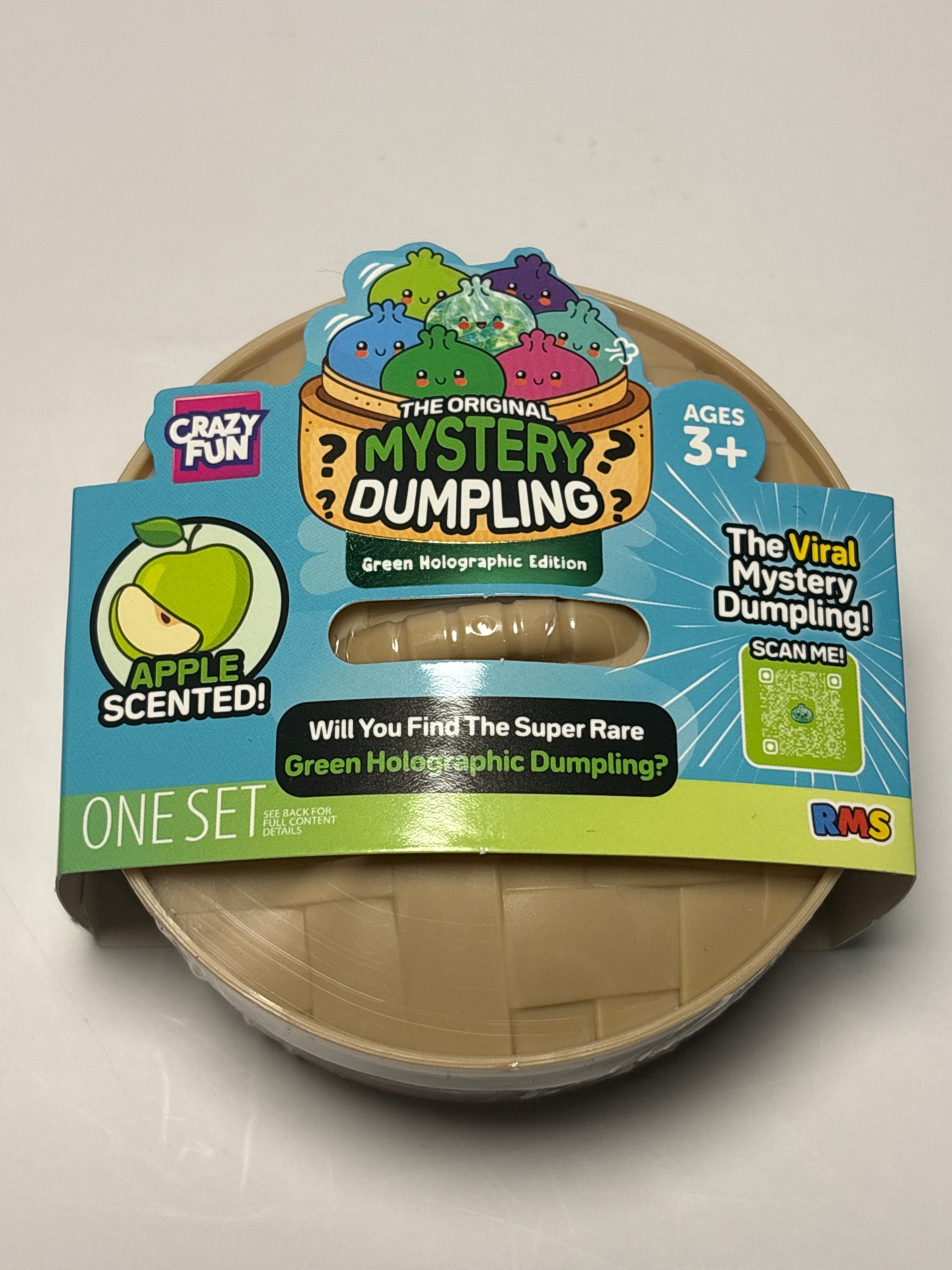 RMS Crazy Fun Mystery Dumpling Squishy – Surprise Sensory Toy (Choose Your Edition)