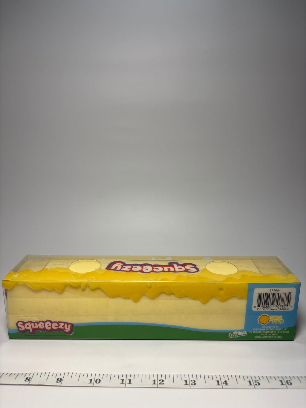 Sunny Days Squeezy Salted Butter Squishy Stress Toy | 14 oz Jumbo Sensory Fidget