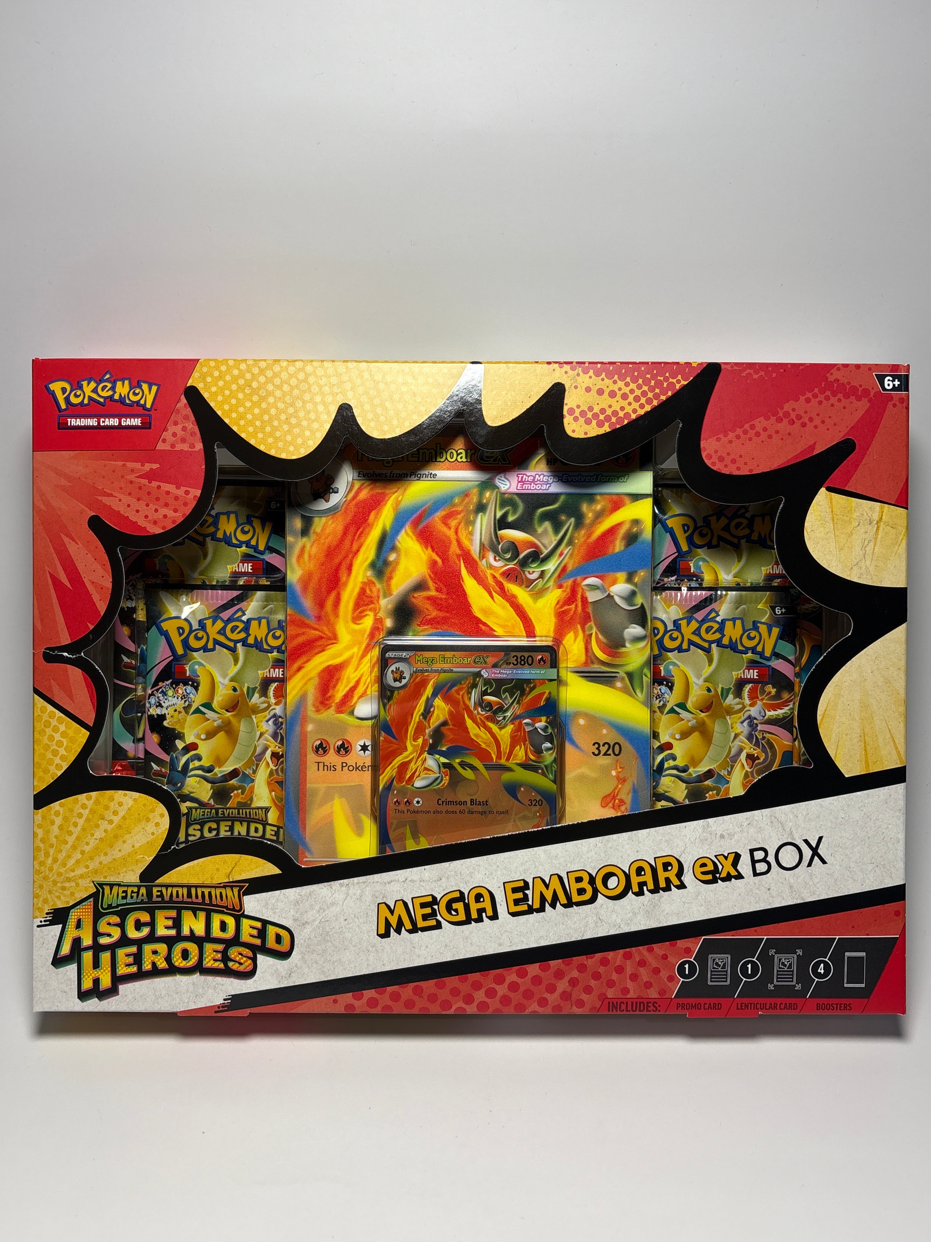 Pokémon Mega Feraligatr ex Box – Mega Evolution: Ascended Heroes
