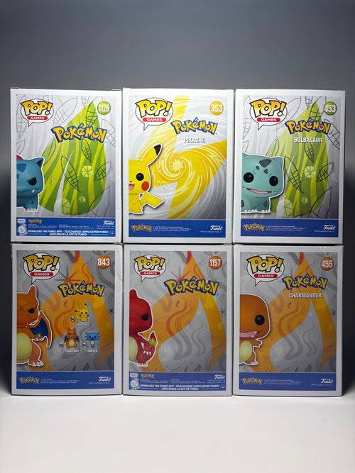 Funko Pop! Games Pokémon Vinyl Figure (Choose Your Character)