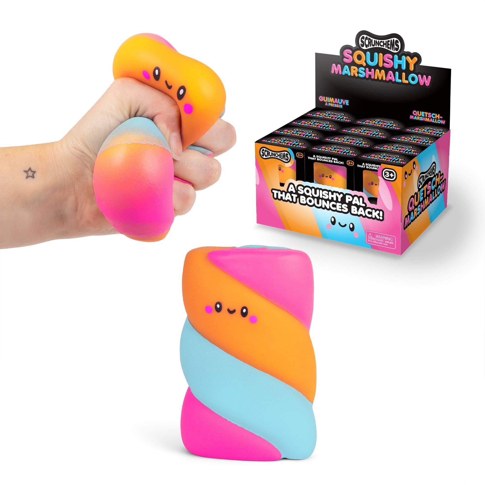 Scrunchems Squishy Marshmallow – Ultra Soft Fidget Toy