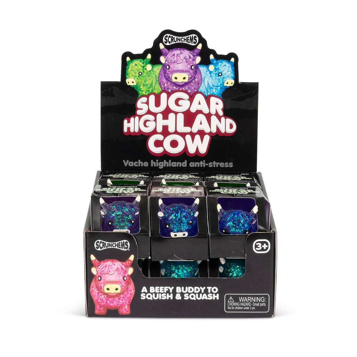 Scrunchems Sugar Highland Cow Squishy