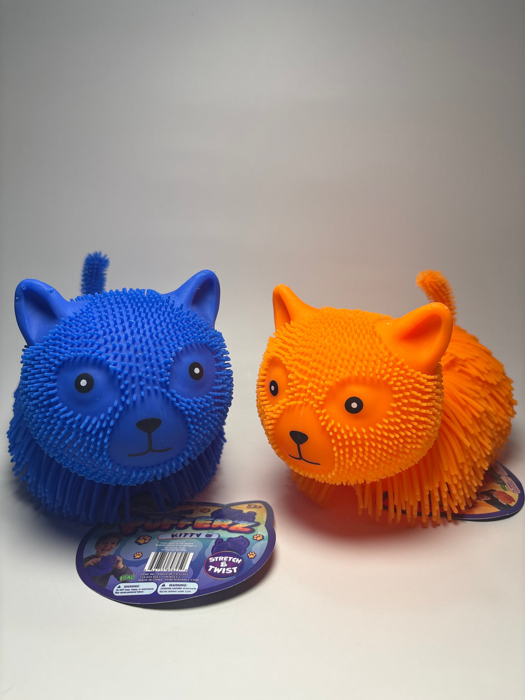 PPNC Purrfect Pufferz Kitty Squishy Sensory Fidget Toy | Stretch & Twist Cat