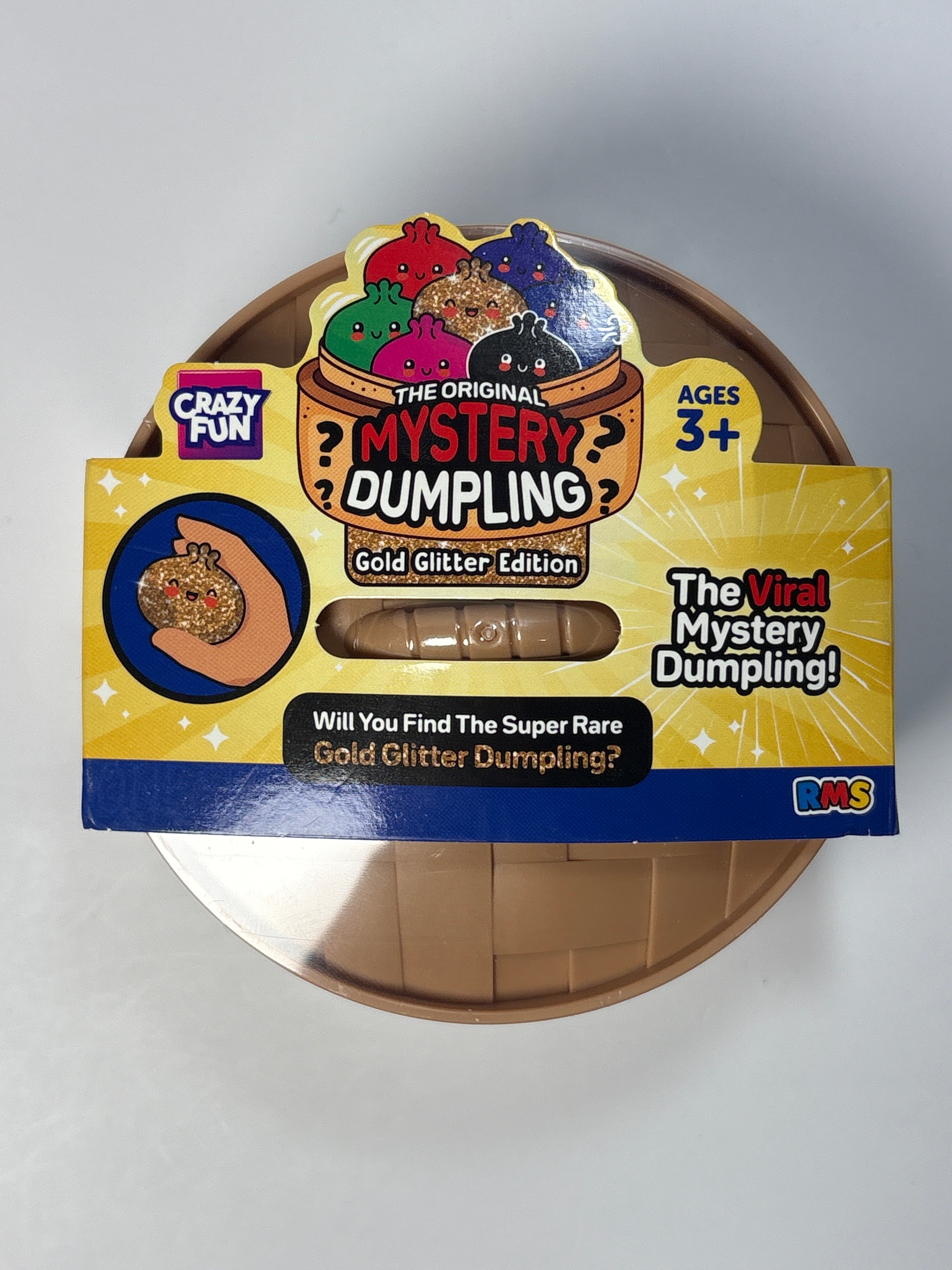 RMS Crazy Fun Mystery Dumpling Squishy – Surprise Sensory Toy (Choose Your Edition)