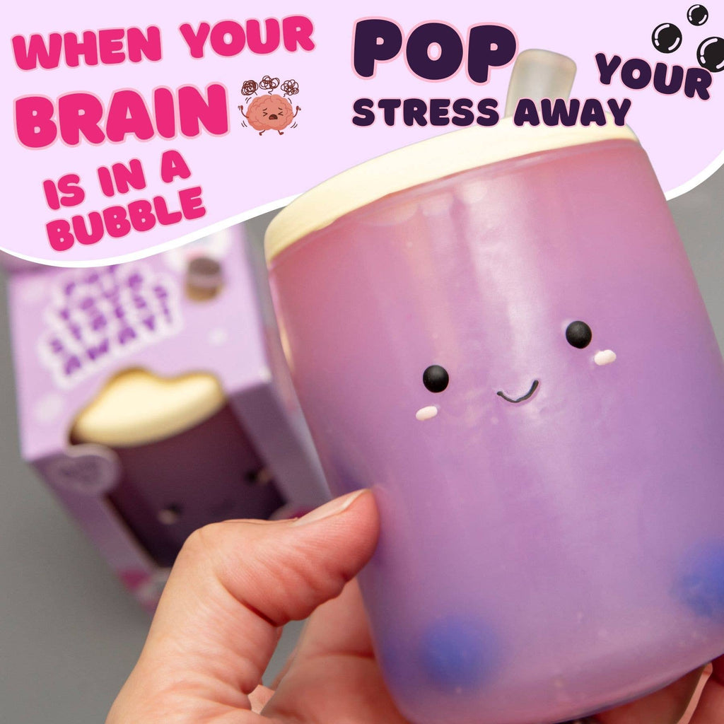 Boba Squish-Tea – Vanilla Scented Squishy Stress Toy - Boxer Gifts