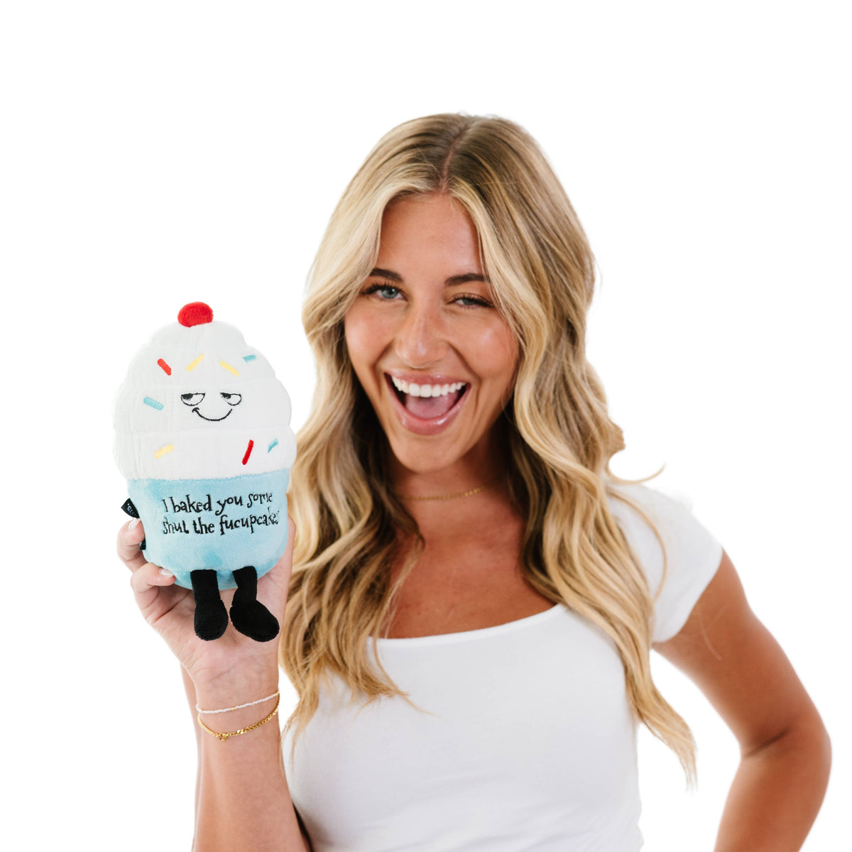 Sassy Cupcake Plushie - Novelty Adult Gag Gift