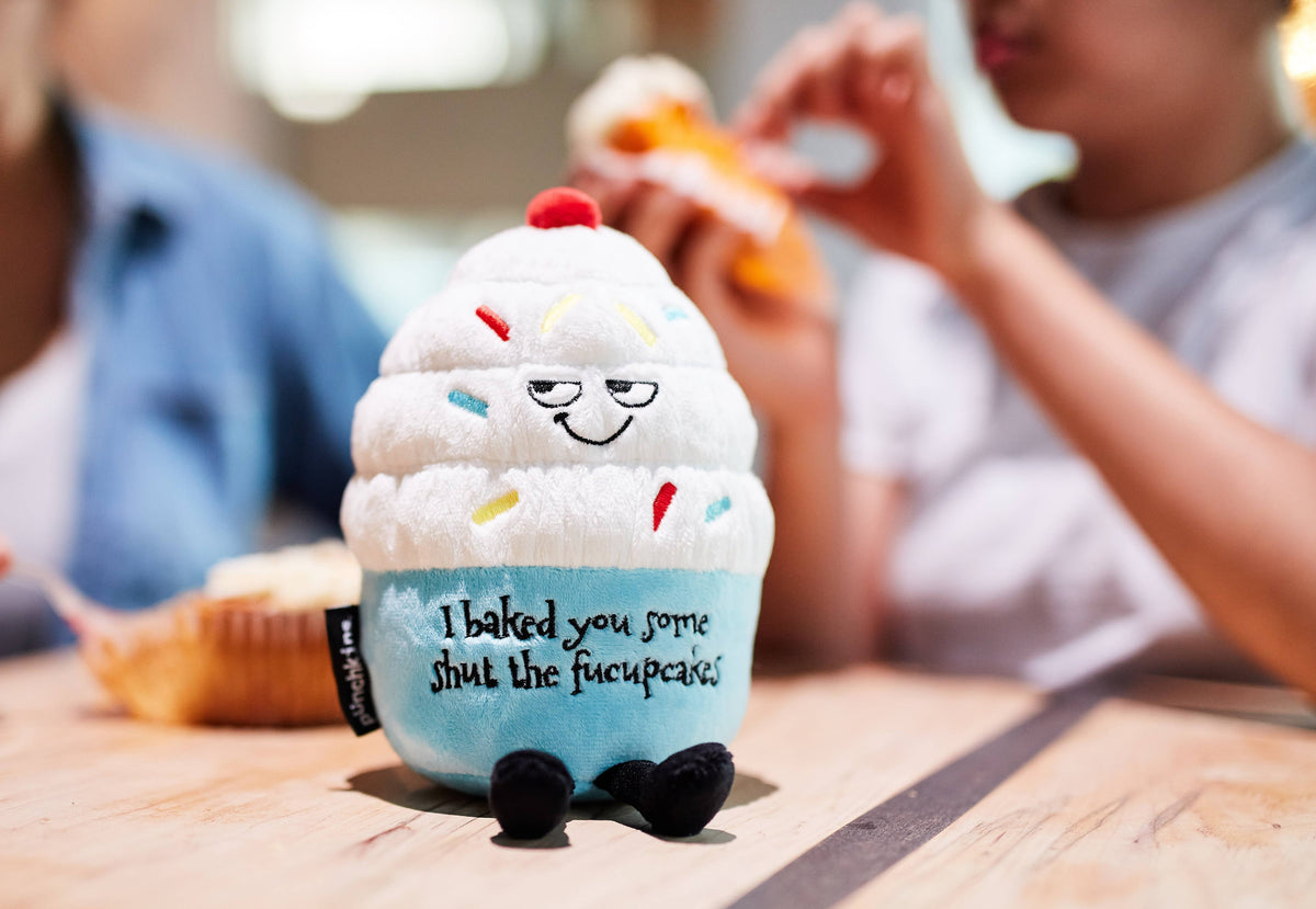 Sassy Cupcake Plushie - Novelty Adult Gag Gift