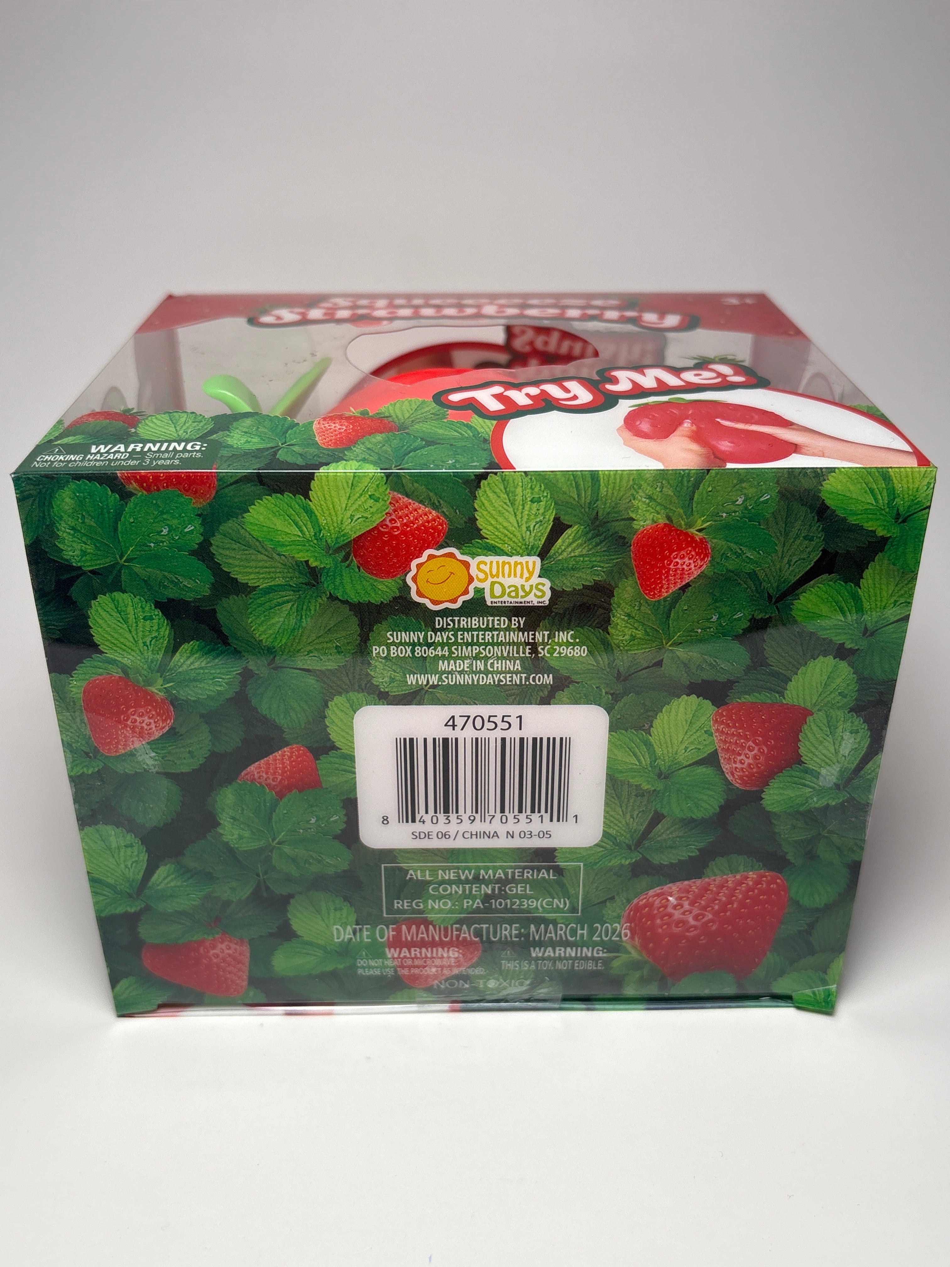 Sunny Days Squeeeze Strawberry