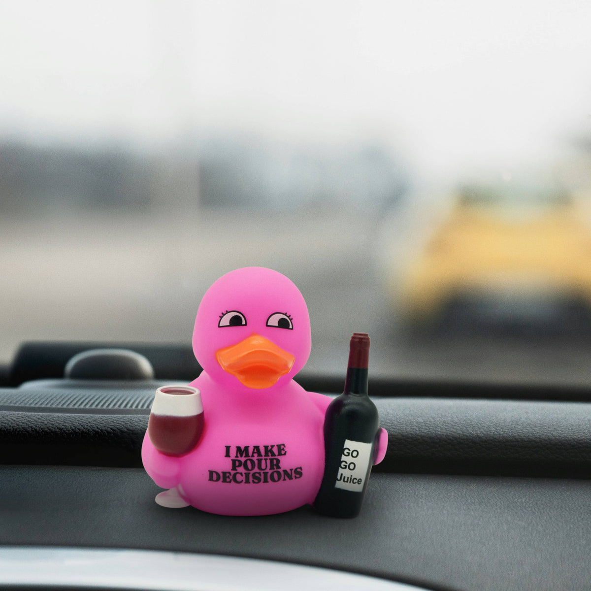 “I Make Pour Decisions" Rubber Duck