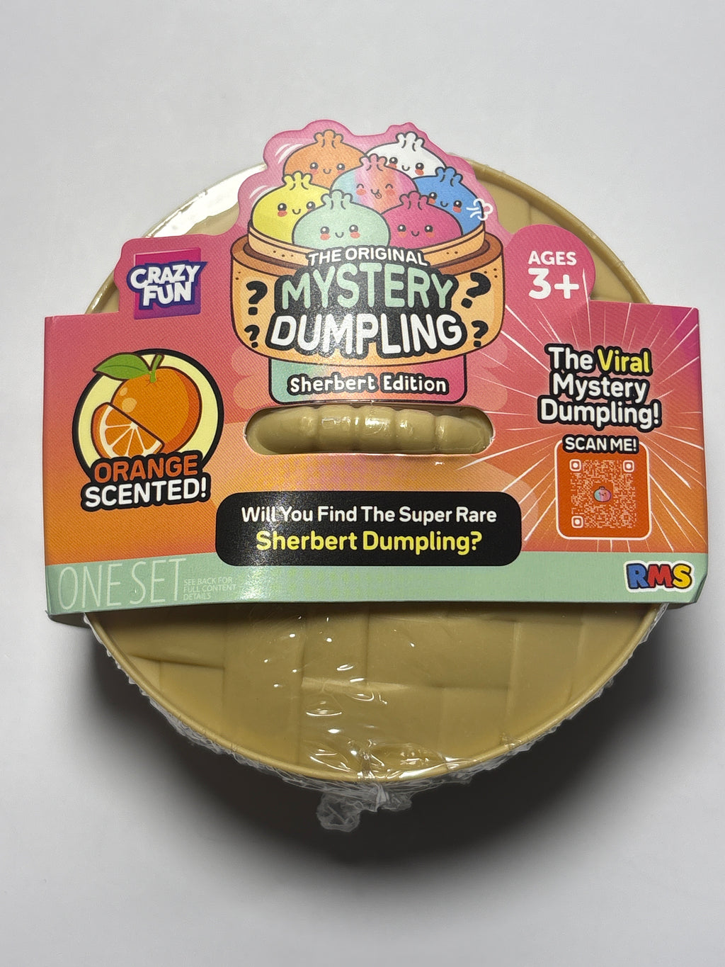 RMS Crazy Fun Mystery Dumpling Squishy – Surprise Sensory Toy (Choose Your Edition)