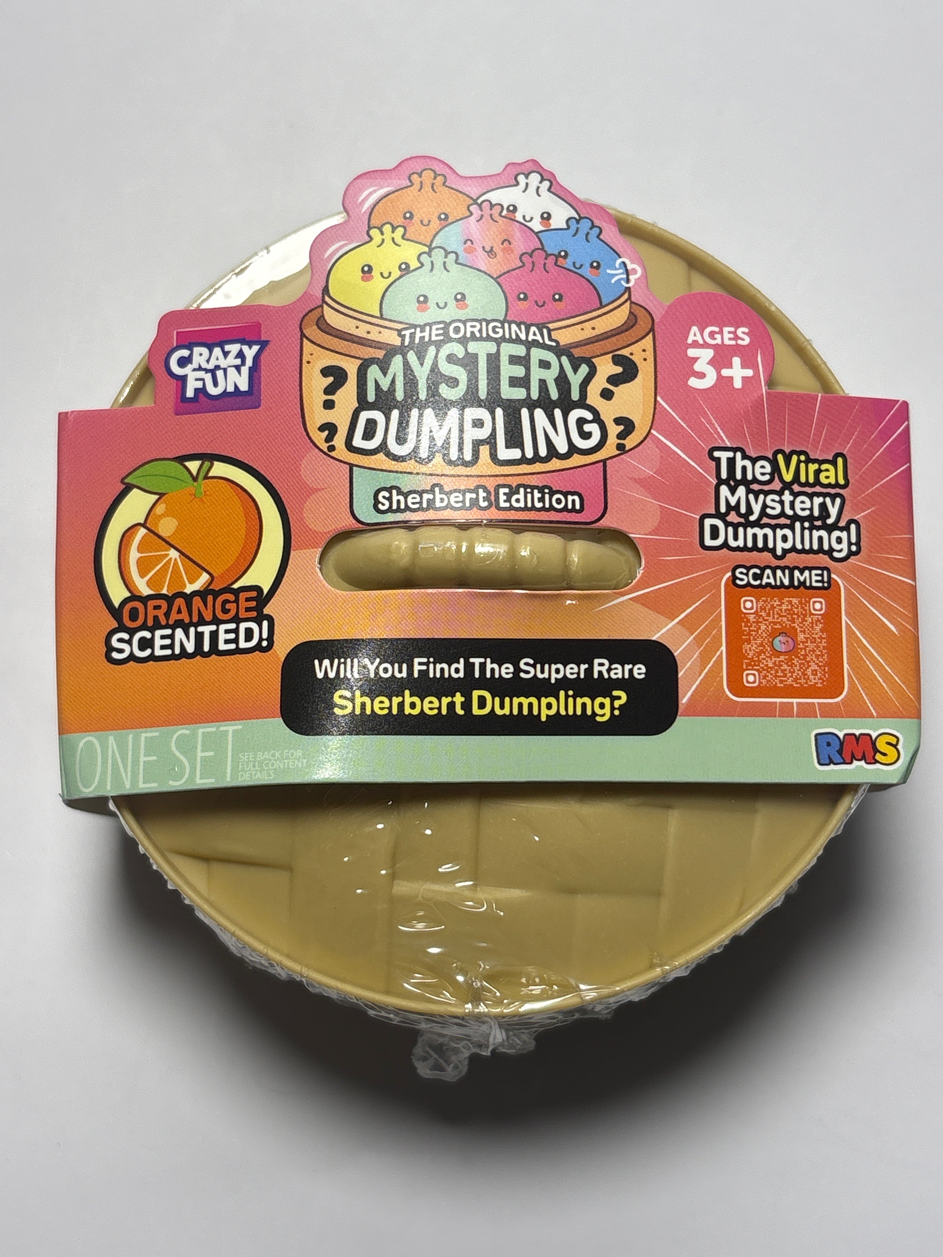 RMS Crazy Fun Mystery Dumpling Squishy – Surprise Sensory Toy (Choose Your Edition)