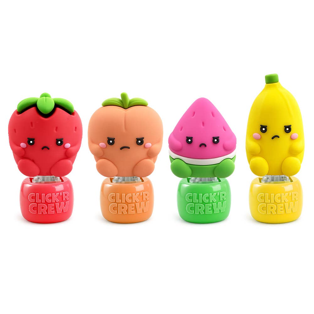 Top Trenz CLICK’R CREW – Fruity Squad Keyboard Clicker Sensory Toy