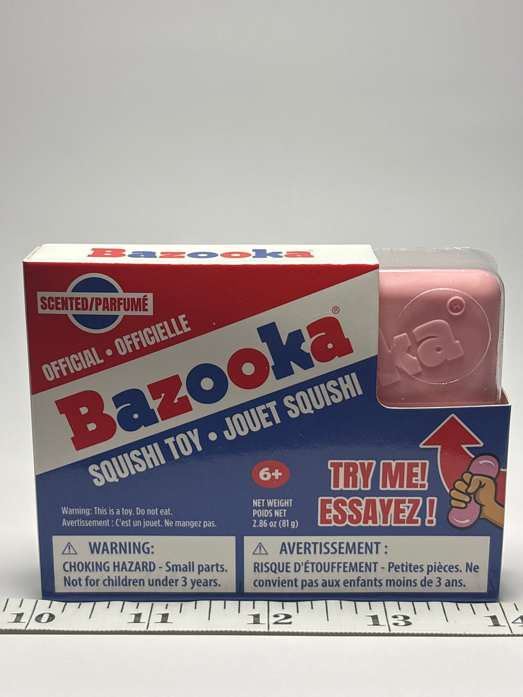 Bazooka Official Scented Squishy Toy | Bubble Gum Stress Toy & Sensory Fidget