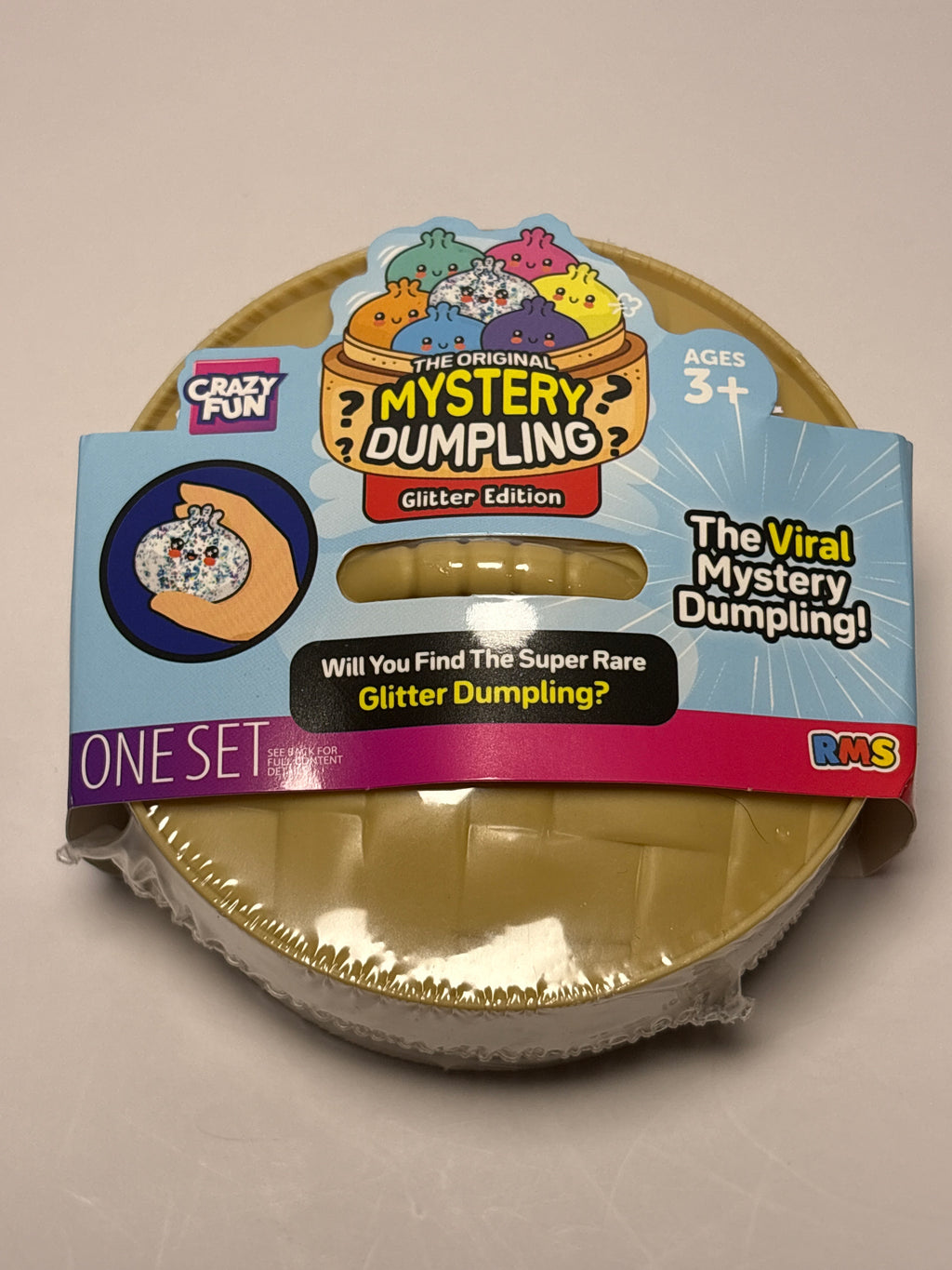 RMS Crazy Fun Mystery Dumpling Squishy – Surprise Sensory Toy (Choose Your Edition)