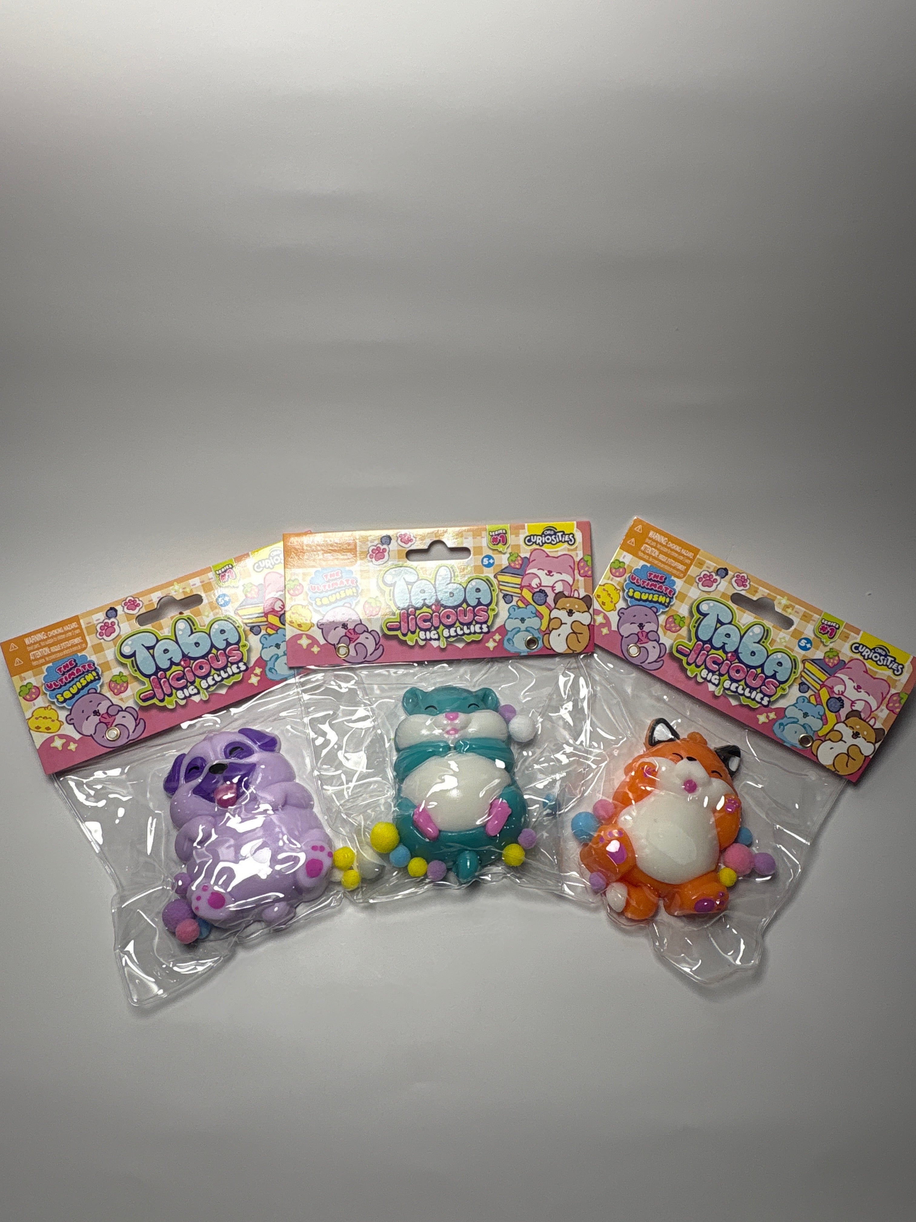 ORB Curiosities Taba-licious Big Bellies Squishy Toy – Assorted Characters