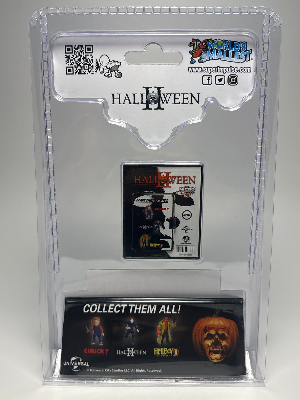 World’s Smallest Micro Figures Halloween II Michael Myers Figure | Mini Collectible Display