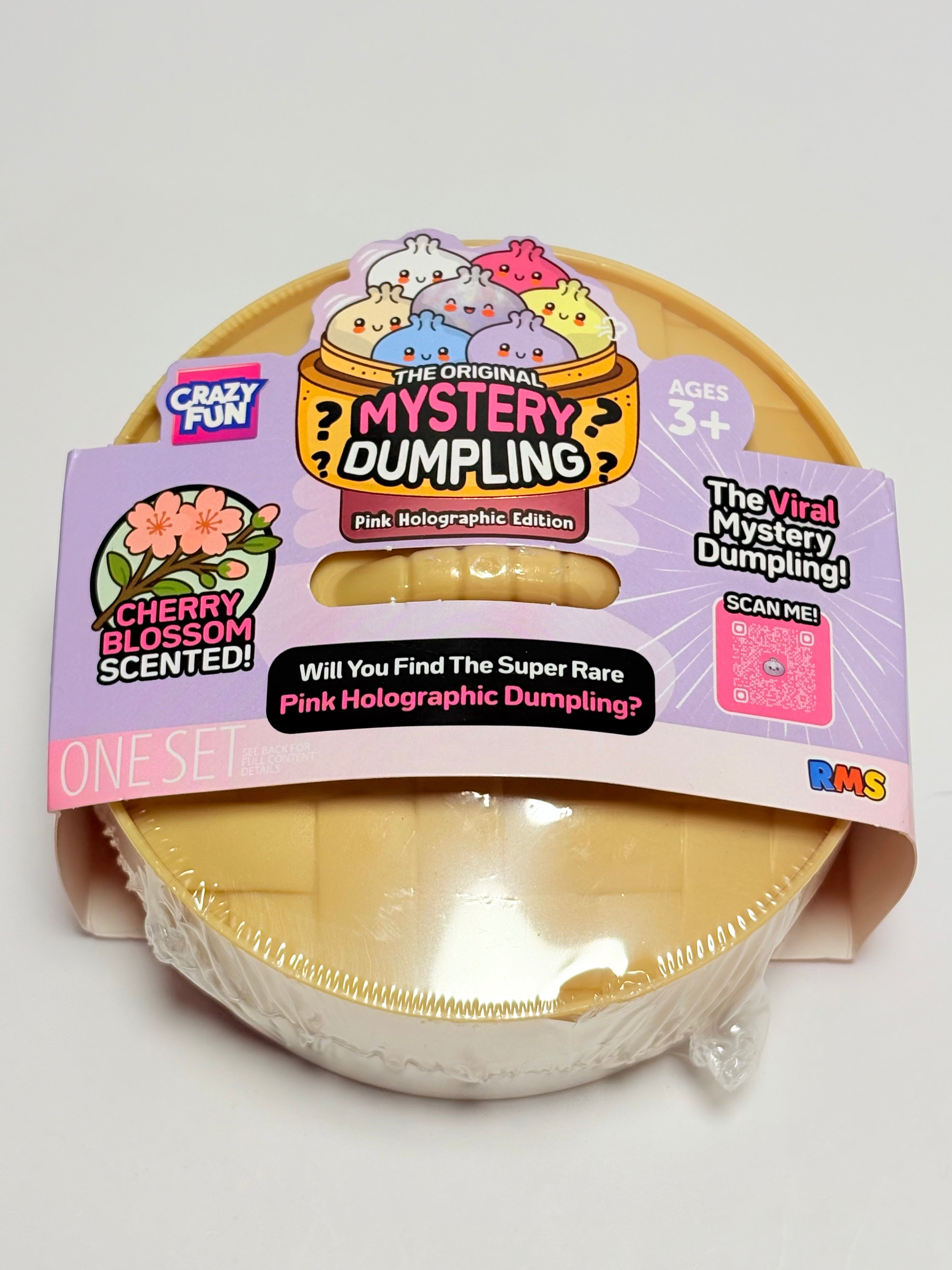 RMS Crazy Fun Mystery Dumpling Squishy – Surprise Sensory Toy (Choose Your Edition)