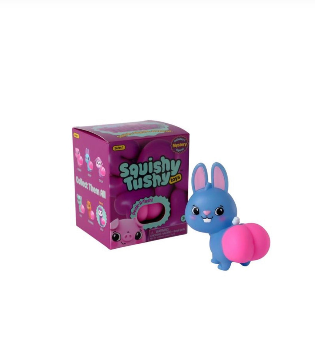 Squishy Tushy Toys Blind Box Figure – 3” Surprise Collectible by License 2 Play