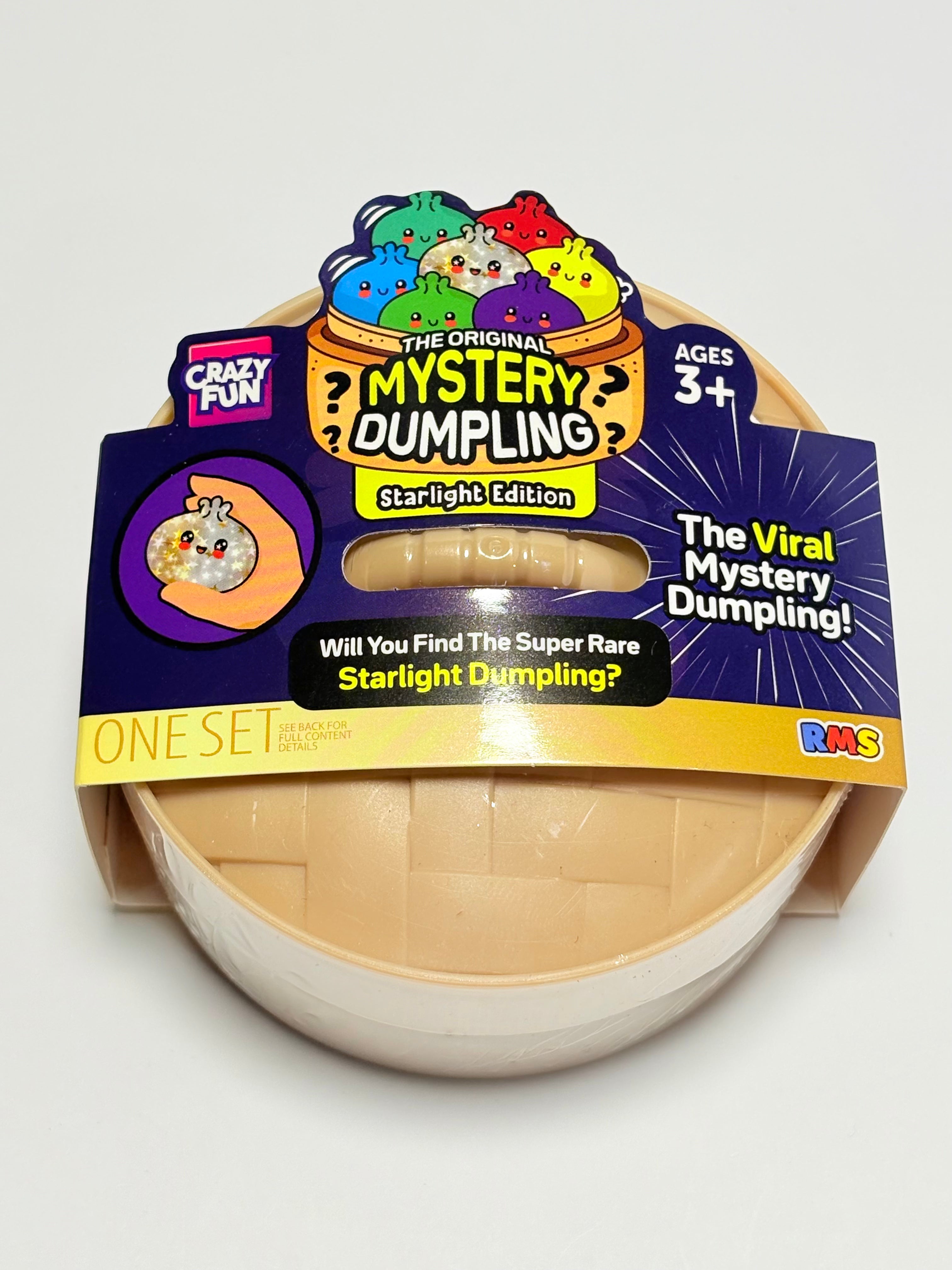 RMS Crazy Fun Mystery Dumpling Squishy – Surprise Sensory Toy (Choose Your Edition)