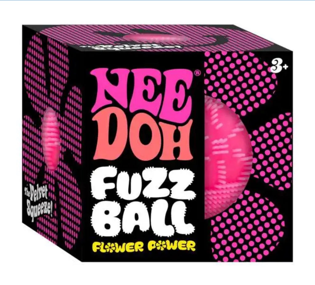 NeeDoh – Fuzz Ball Flower Power Schylling (Chose your color)
