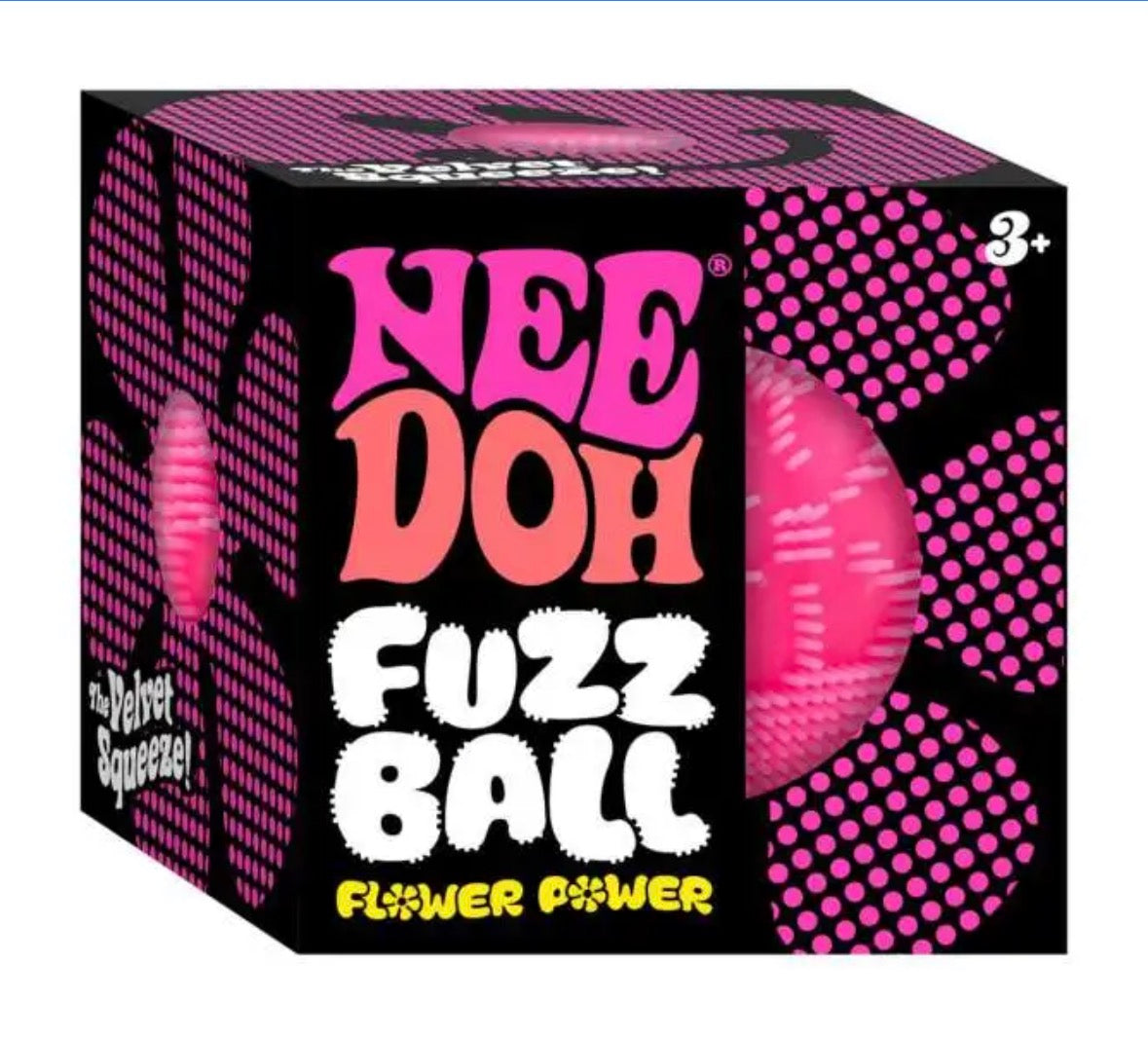 NeeDoh – Fuzz Ball Flower Power Schylling (Chose your color)