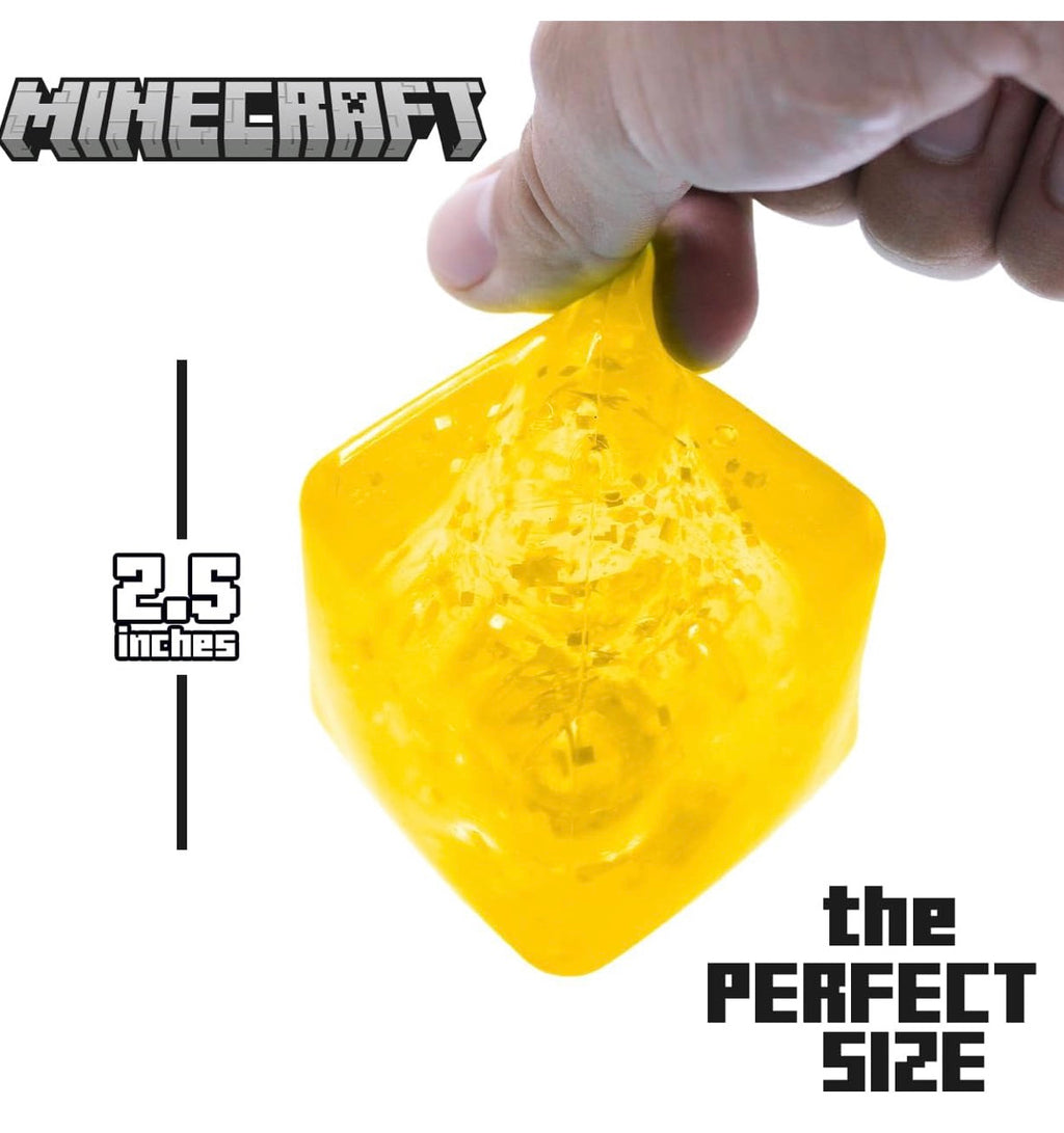 Minecraft Jelly Cubes – Squishy Collectible Sensory Toy (Choose Your Color)