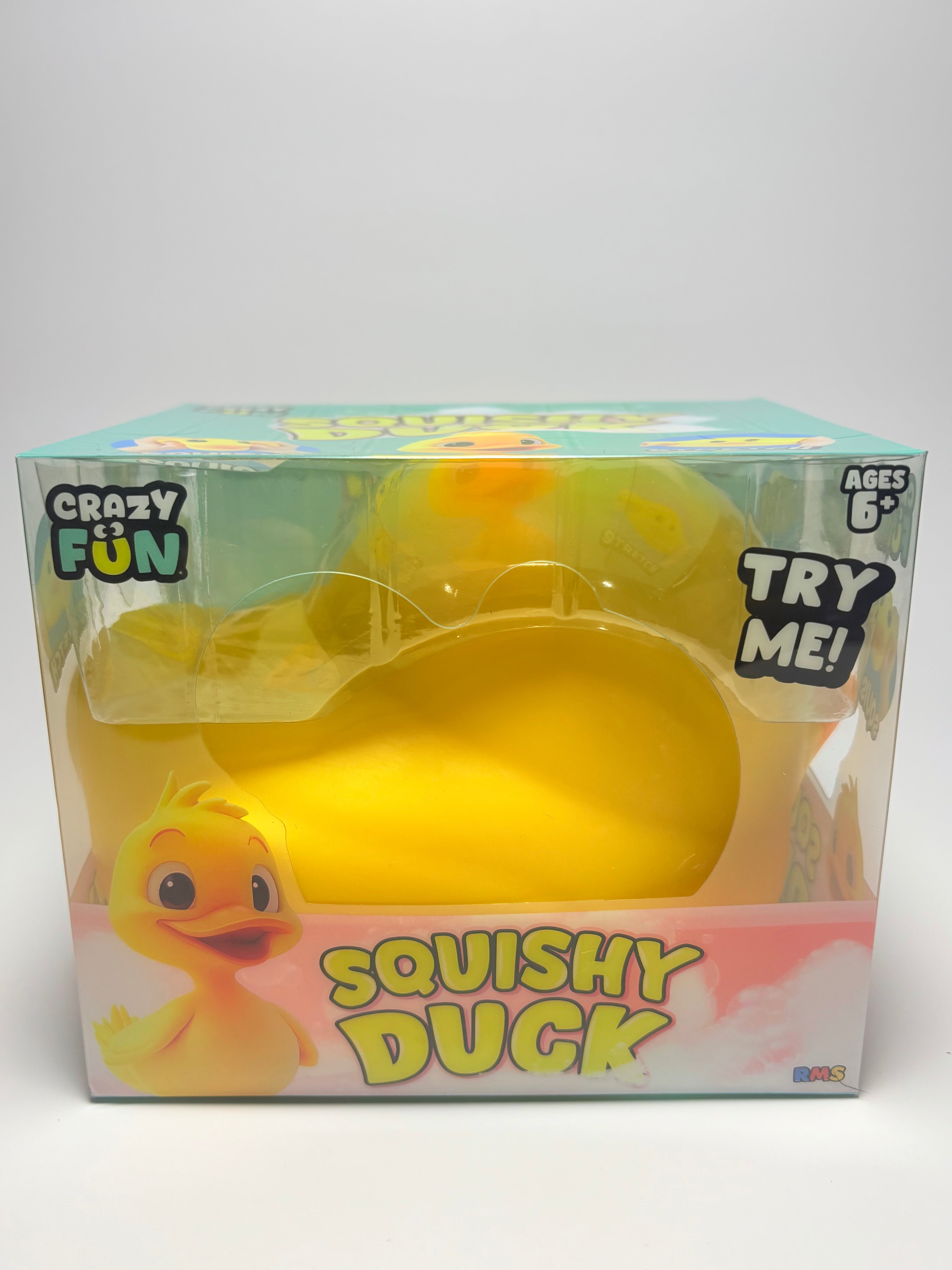 RMS Squishy Duck Crazy Fun Stretchy Squishy Sensory Fidget Toy