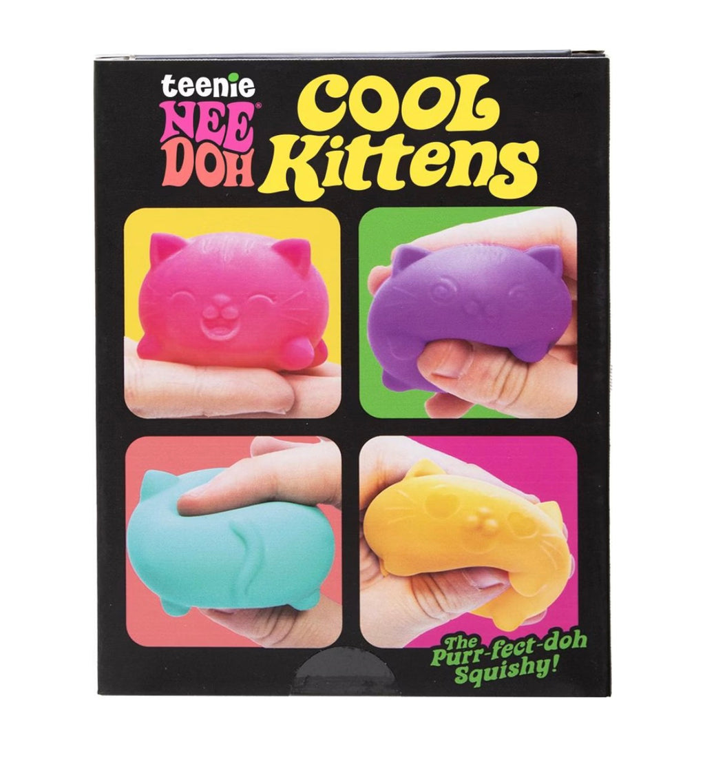 NeeDoh – Teenie Cool Kittens 4-Pack (Schylling)