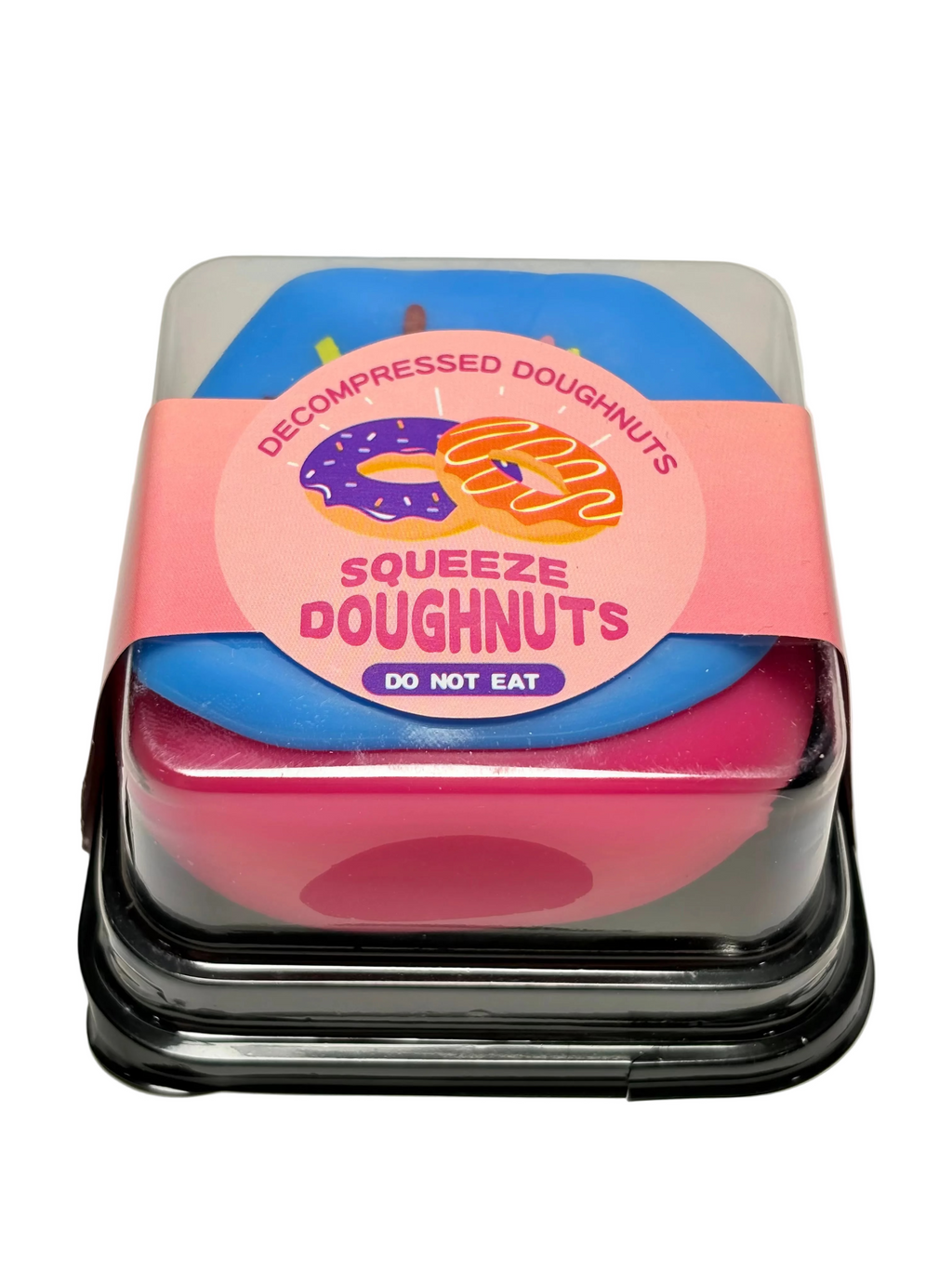 Squeeze Donuts Squishy – Super Soft Donut Sensory Toy | Choose Your Icing Color