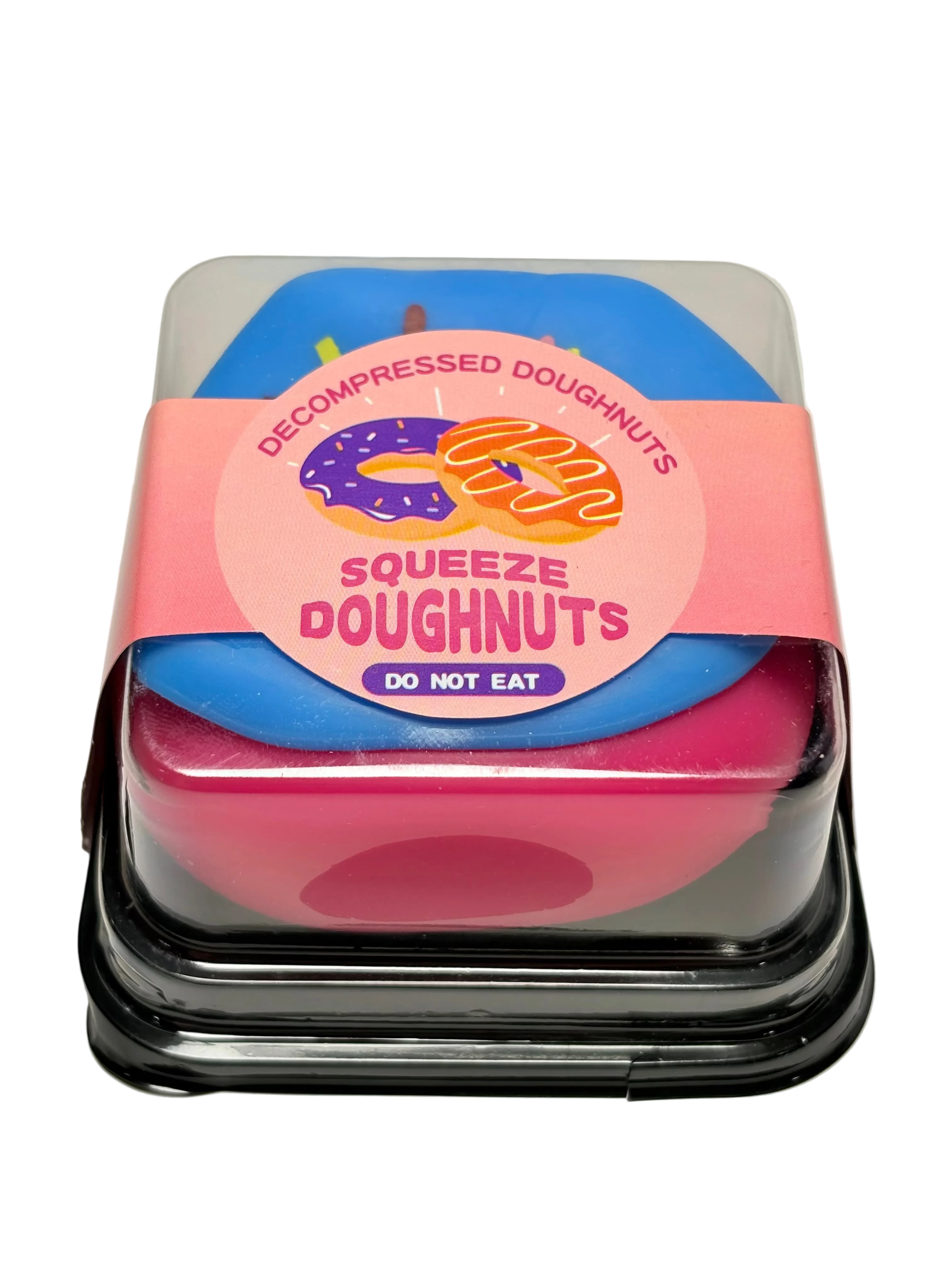 Squeeze Donuts Squishy – Super Soft Donut Sensory Toy | Choose Your Icing Color