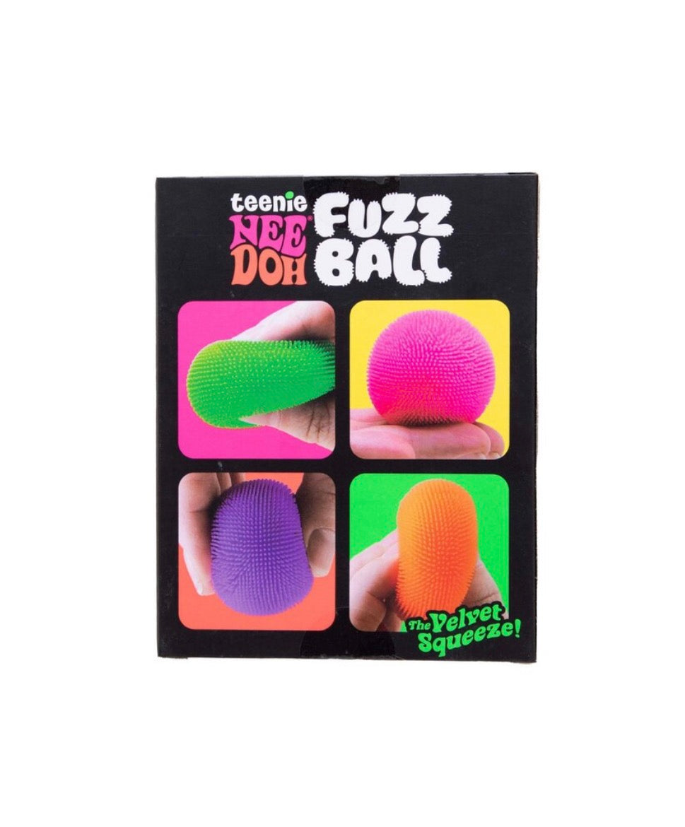 NeeDoh – Teenie Fuzz Ball 4-Pack (Schylling)
