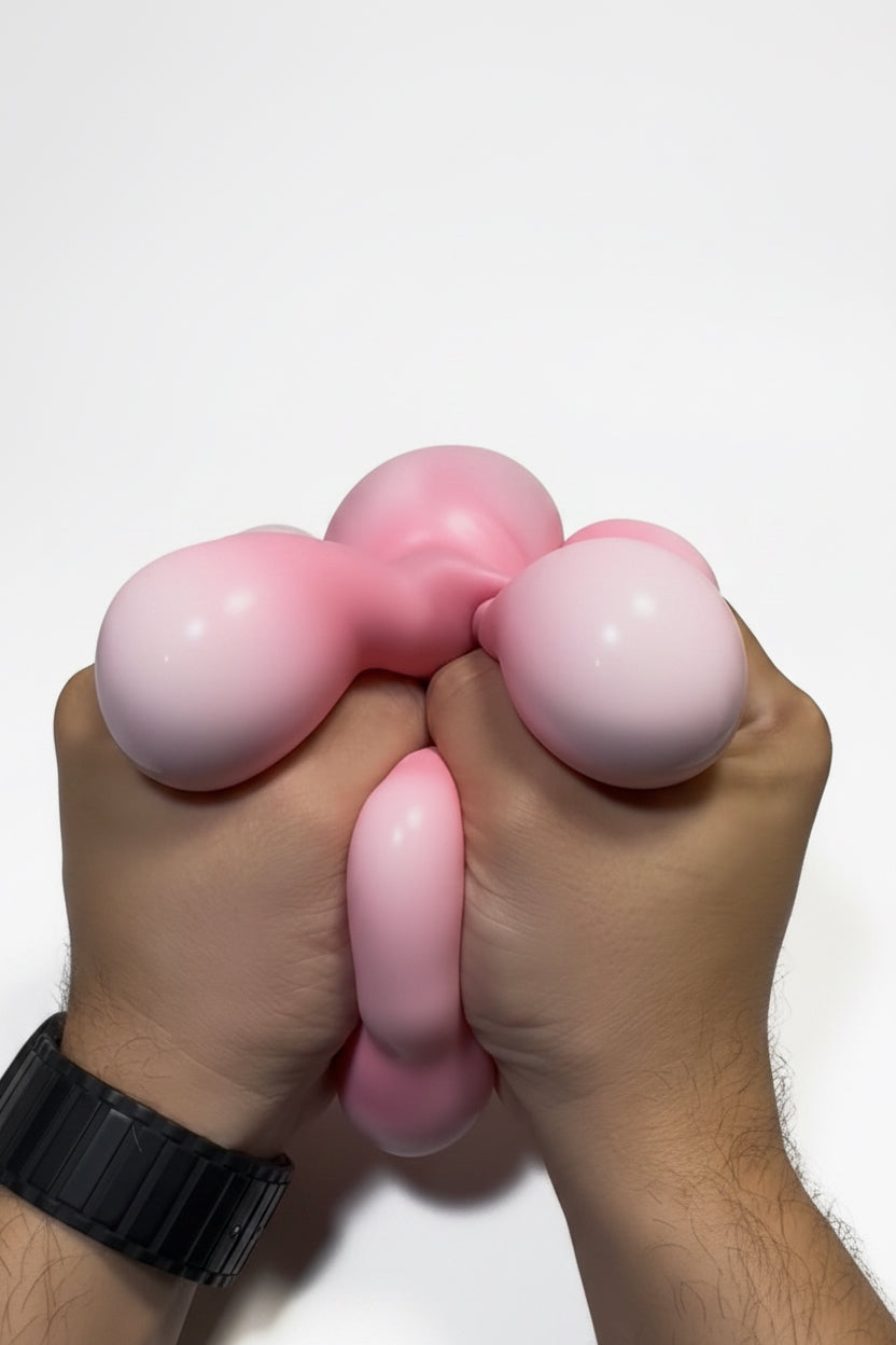 Giant Brain Stress Ball – 5.1-Inch Slow-Rise Squishy Sensory Toy