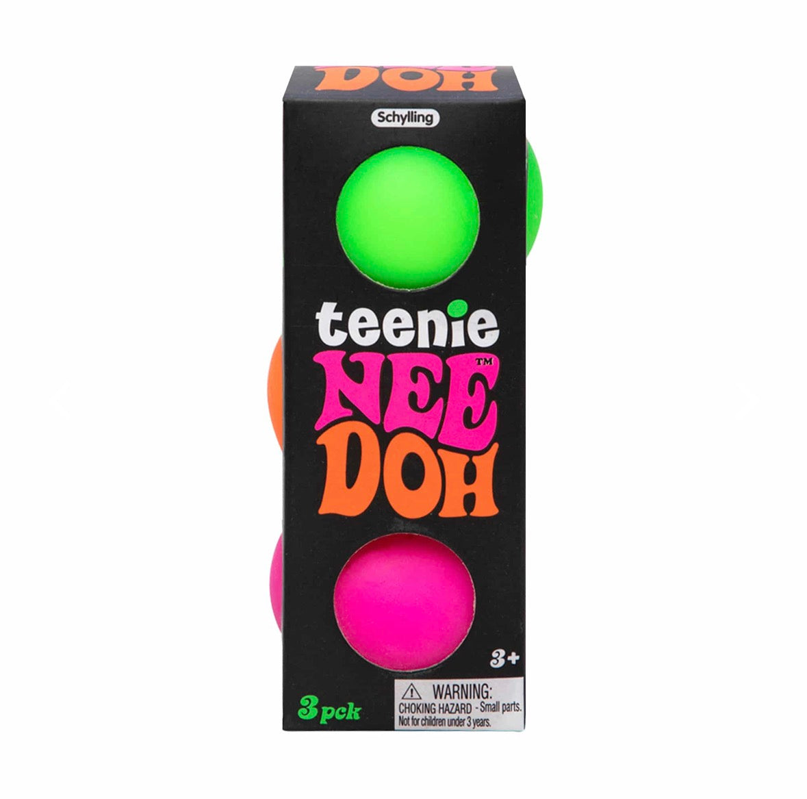 NeeDoh – Teenie NeeDoh 3-Pack (Schylling)