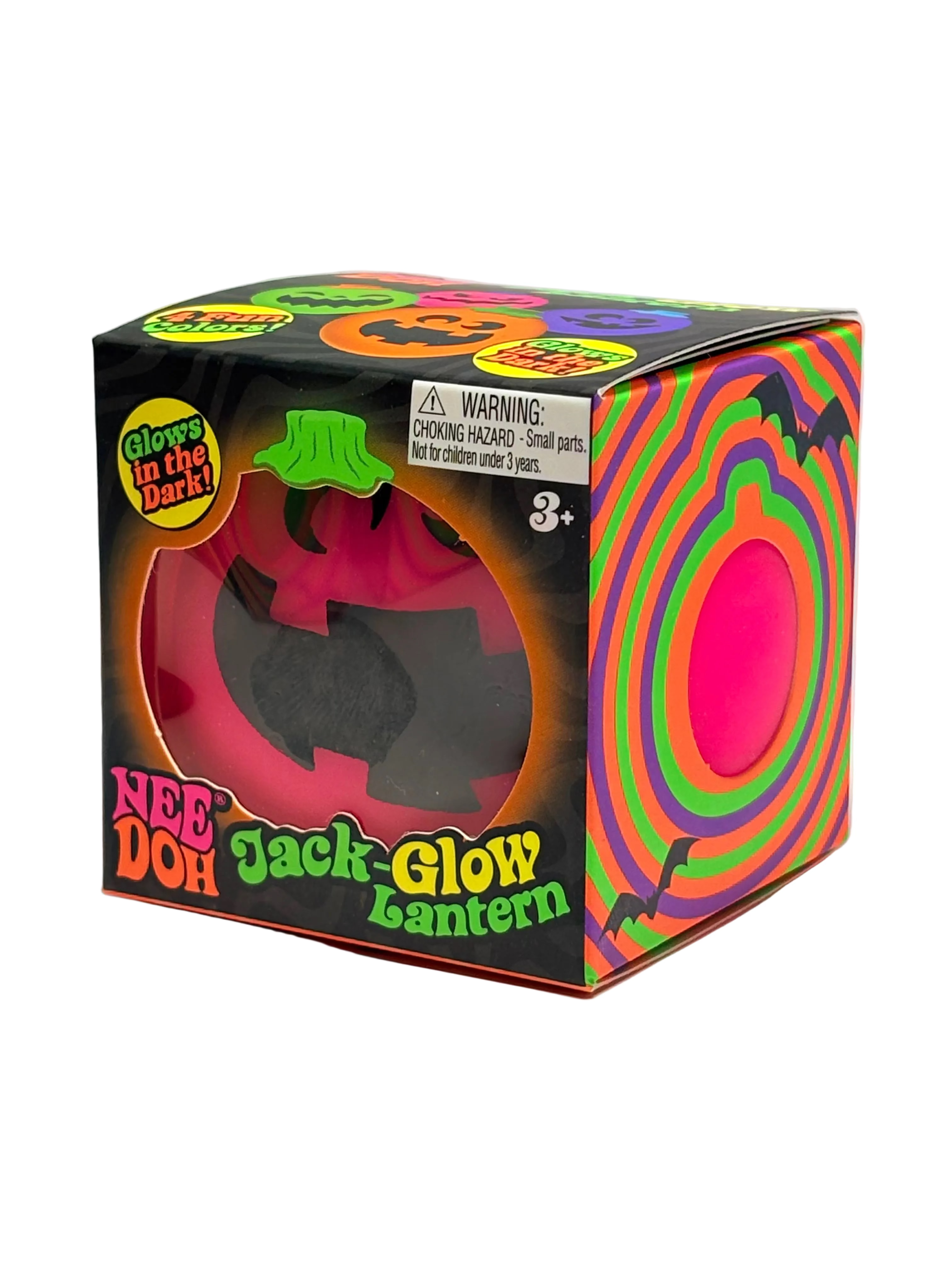 NeeDoh – Jack-Glow Lantern Glow-in-the-Dark Squishy (Schylling)