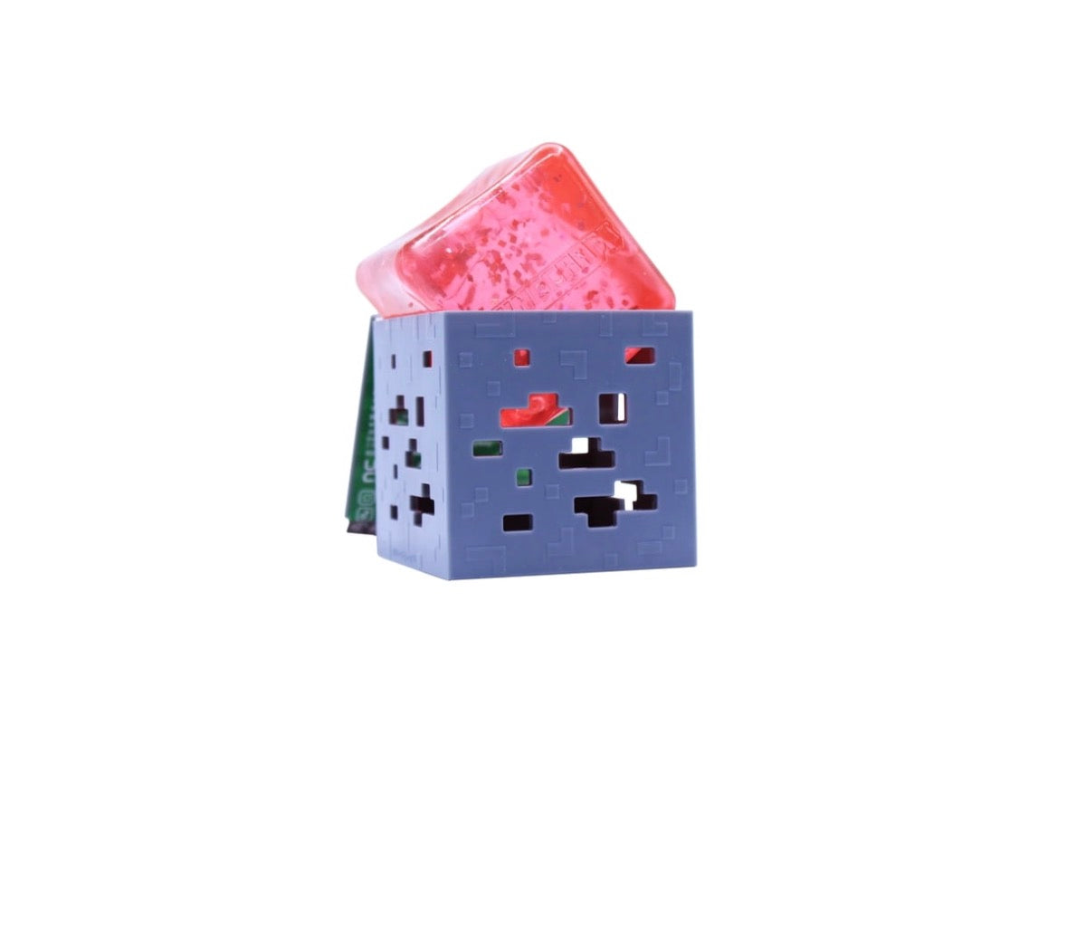 Minecraft Jelly Cubes – Squishy Collectible Sensory Toy (Choose Your Color)