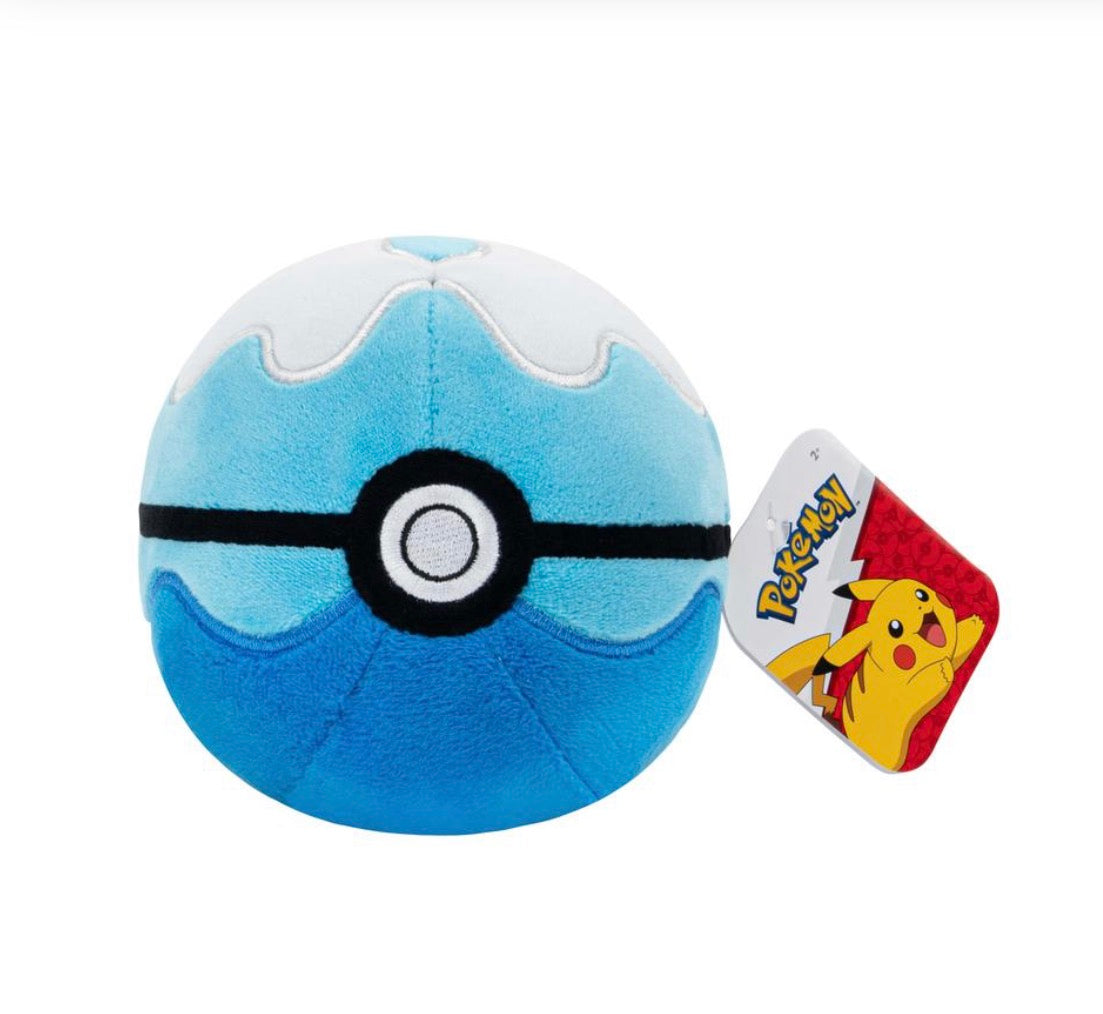 Pokémon – 5" Poké Ball Plush (Officially Licensed) – Choose Your Style