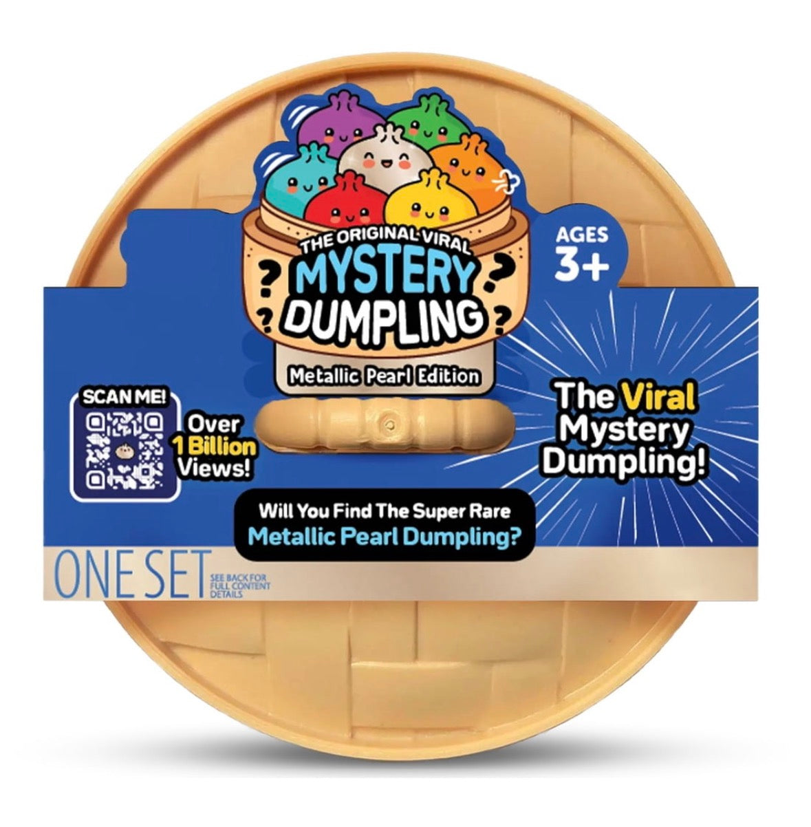 RMS Crazy Fun Mystery Dumpling Squishy – Surprise Sensory Toy (Choose Your Edition)