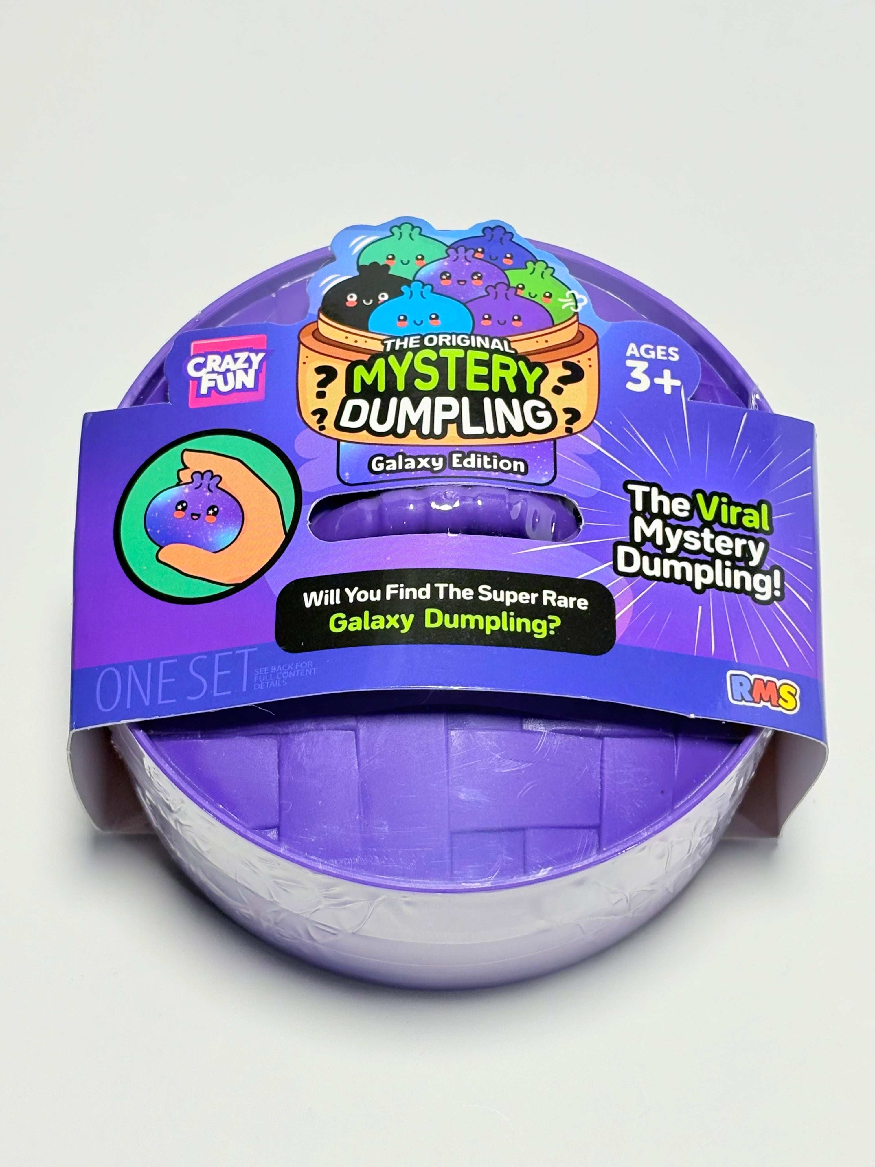 RMS Crazy Fun Mystery Dumpling Squishy – Surprise Sensory Toy (Choose Your Edition)