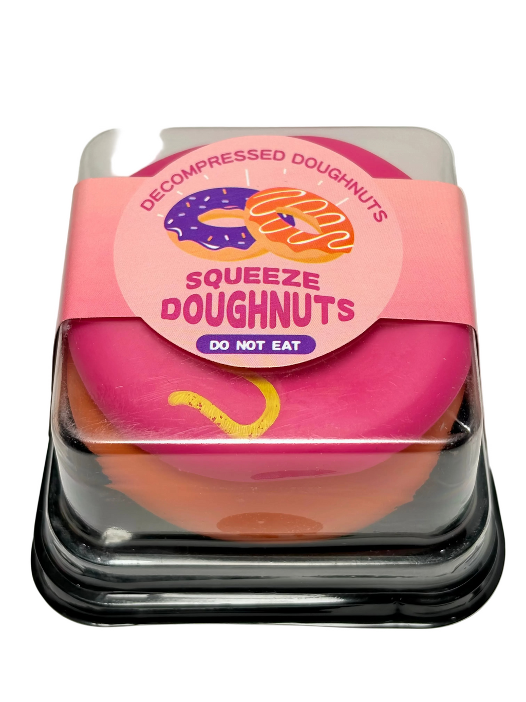 Squeeze Donuts Squishy – Super Soft Donut Sensory Toy | Choose Your Icing Color