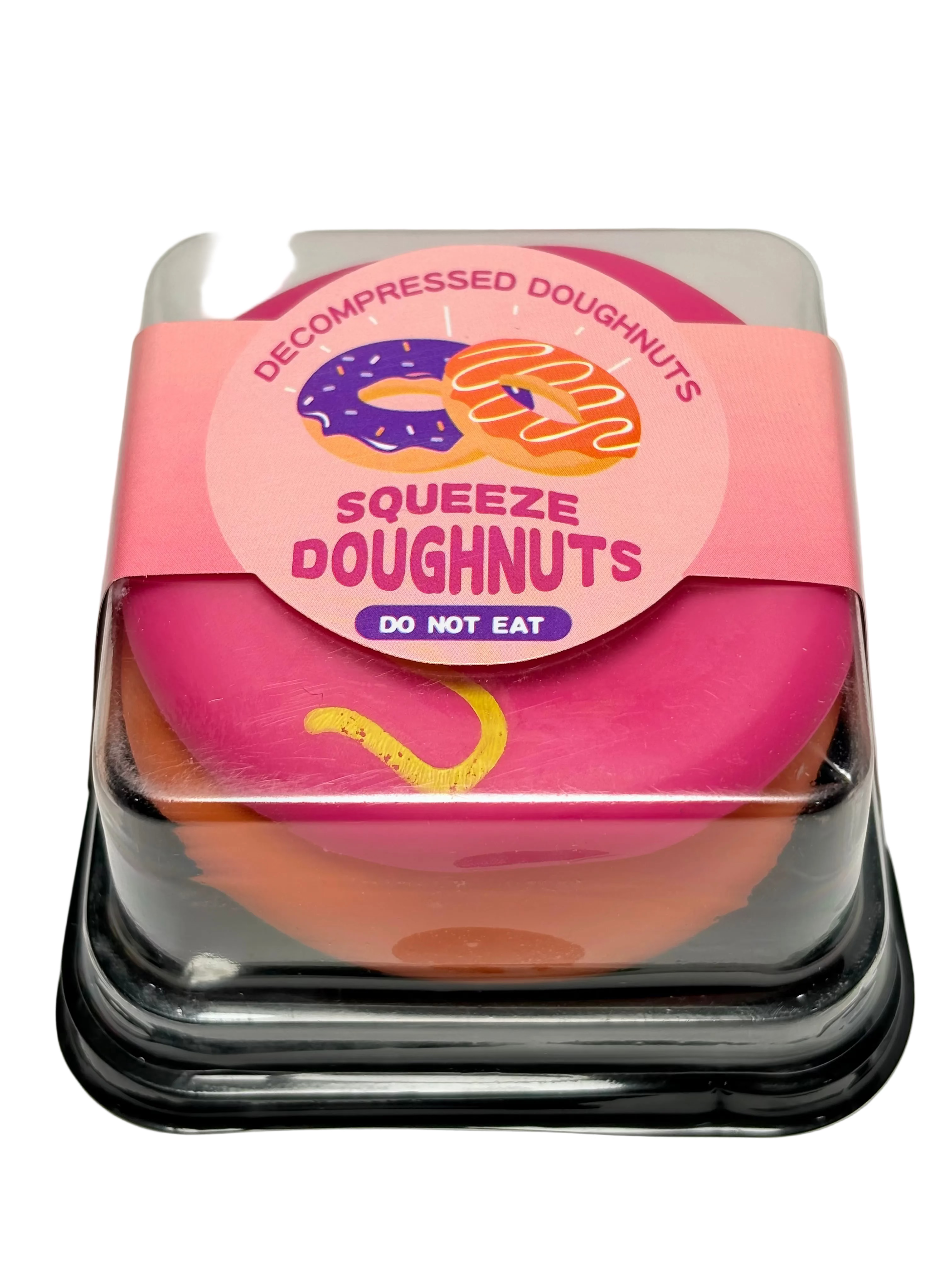 Squeeze Donuts Squishy – Super Soft Donut Sensory Toy | Choose Your Icing Color