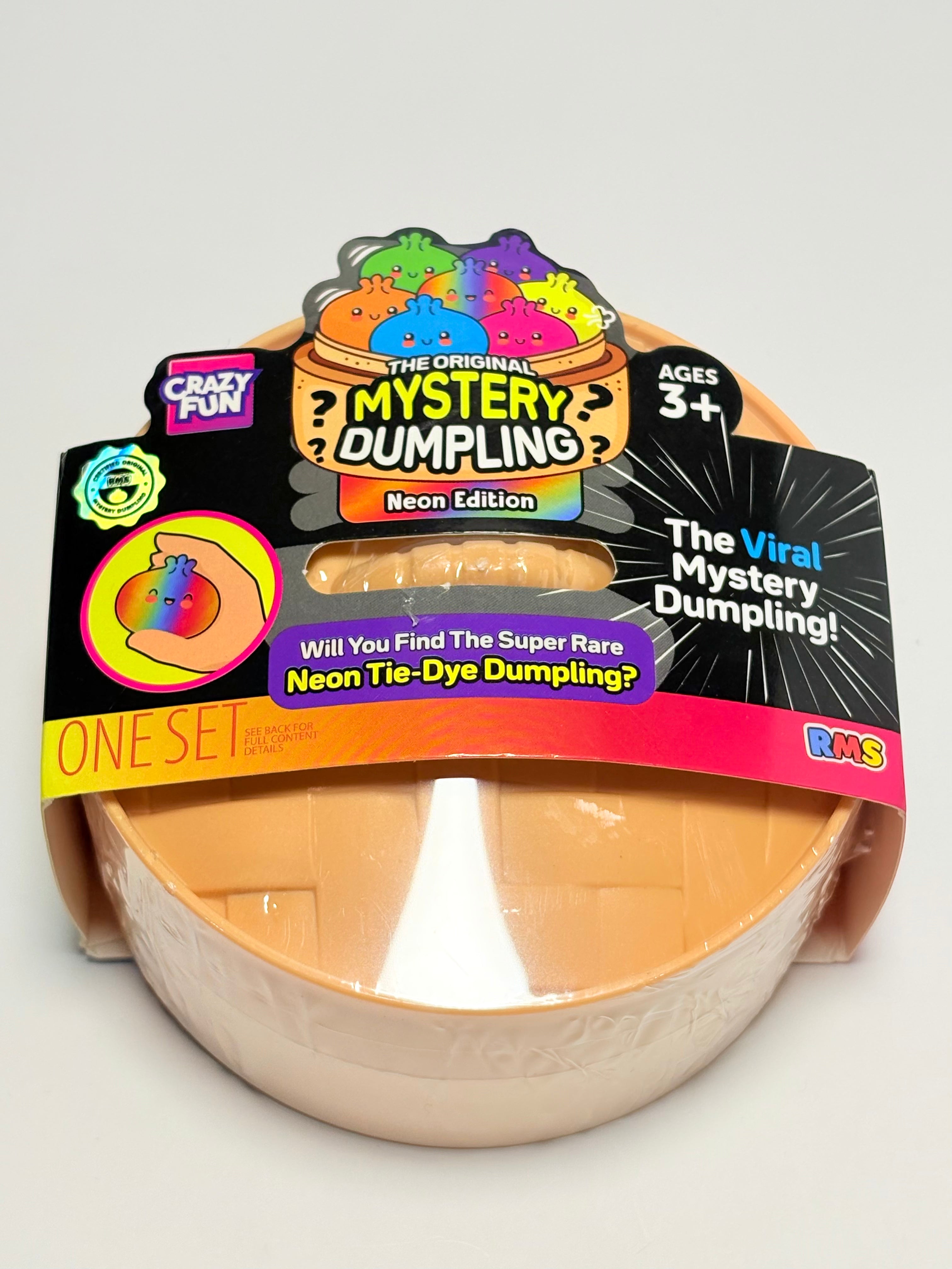 RMS Crazy Fun Mystery Dumpling Squishy – Surprise Sensory Toy (Choose Your Edition)