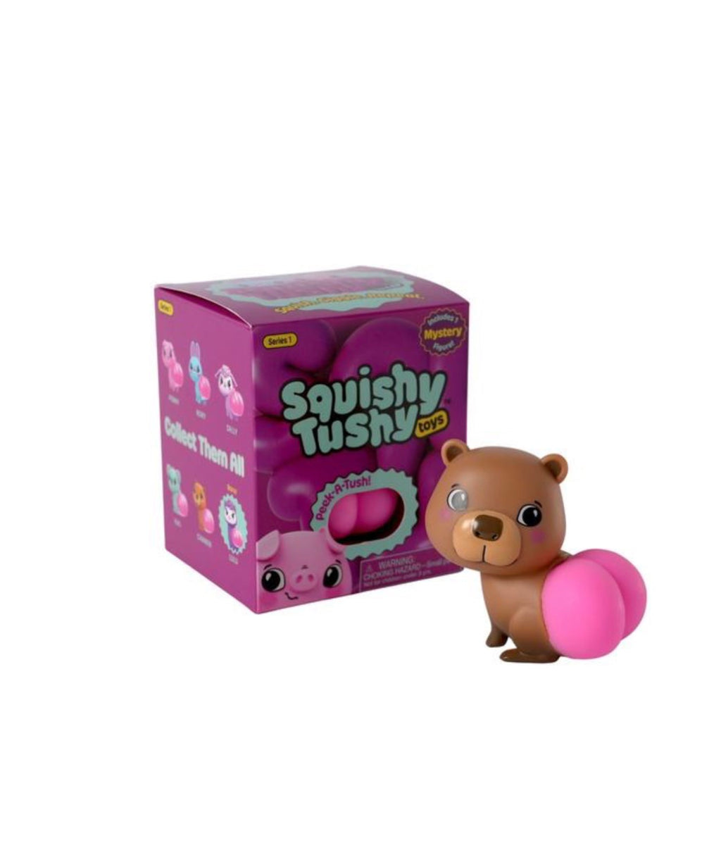 Squishy Tushy Toys Blind Box Figure – 3” Surprise Collectible by License 2 Play