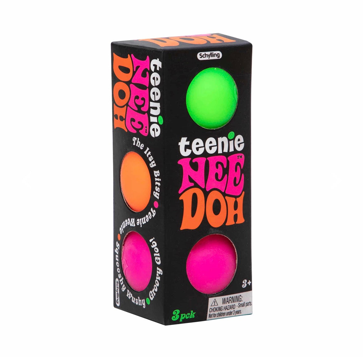 NeeDoh – Teenie NeeDoh 3-Pack (Schylling)