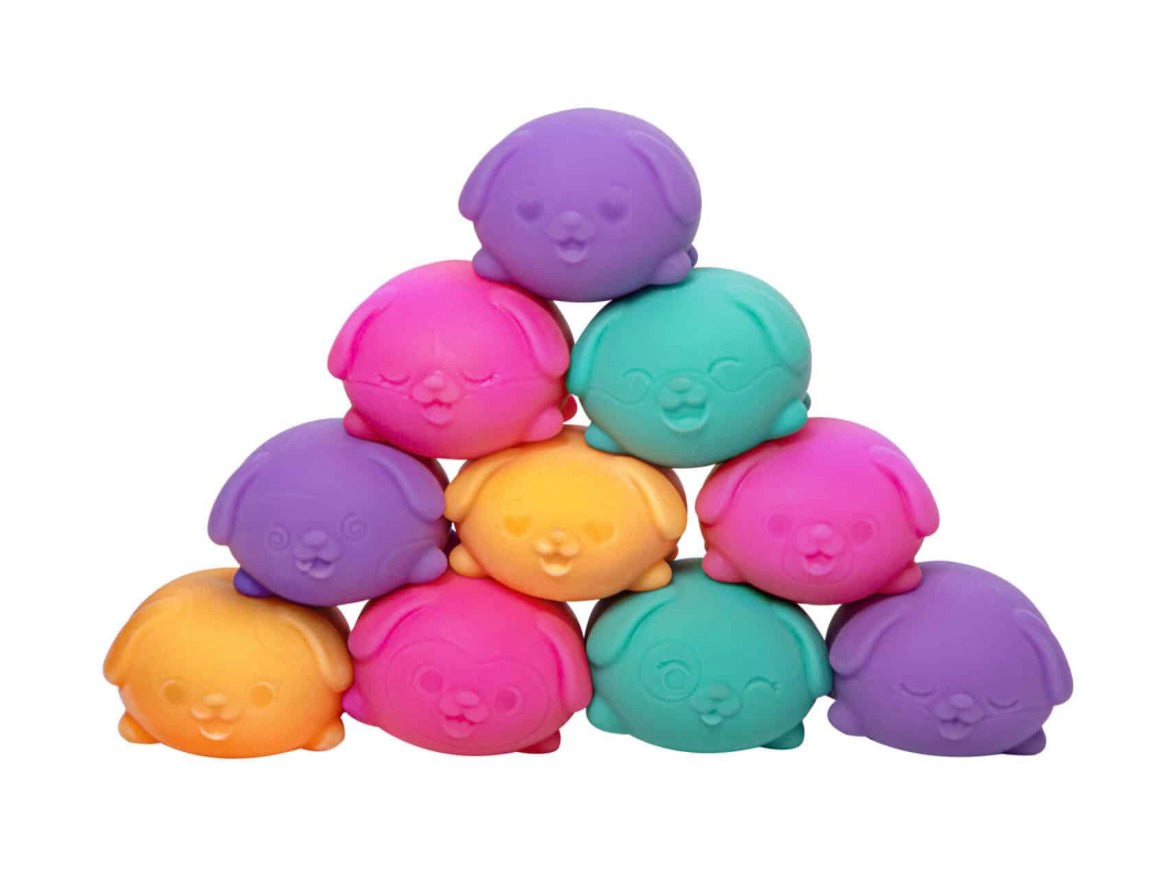 NeeDoh – Teenie Funky Pup 3-Pack (Schylling)