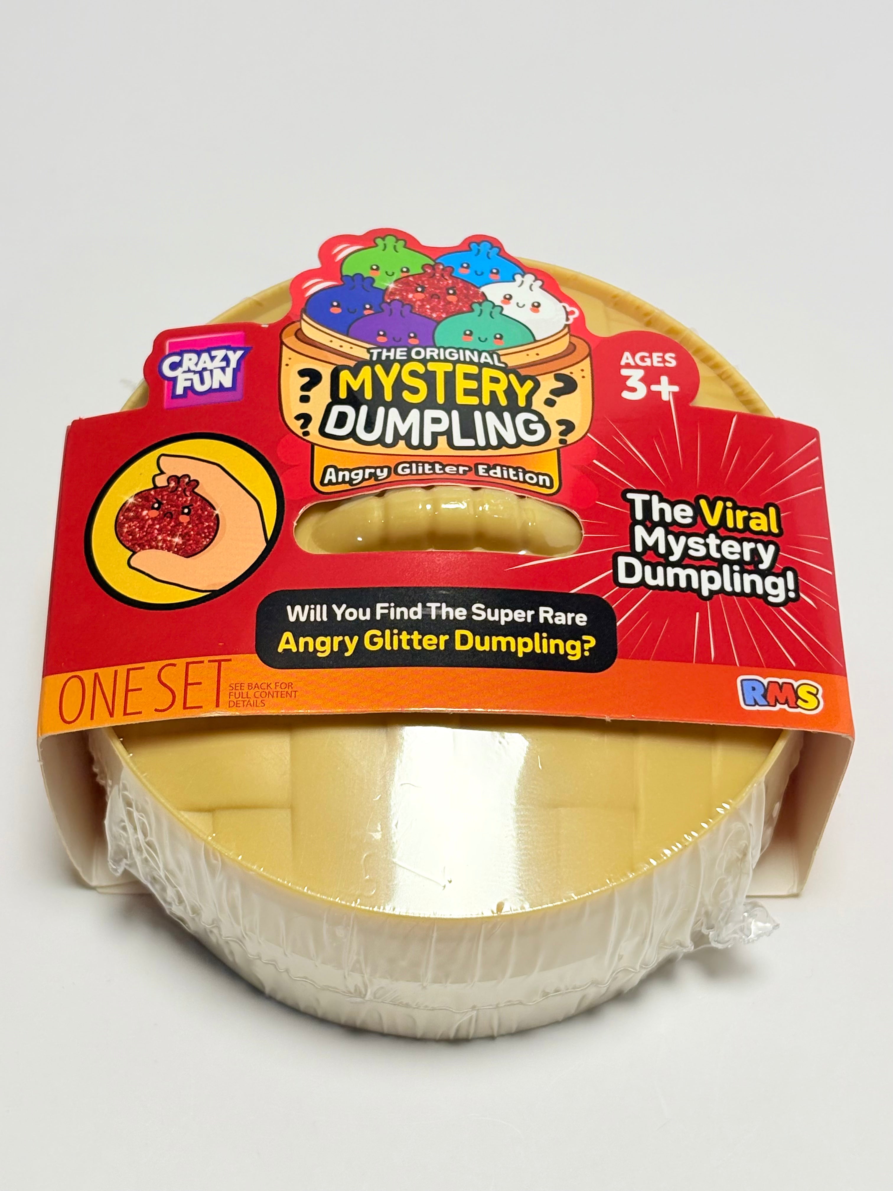 RMS Crazy Fun Mystery Dumpling Squishy – Surprise Sensory Toy (Choose Your Edition)
