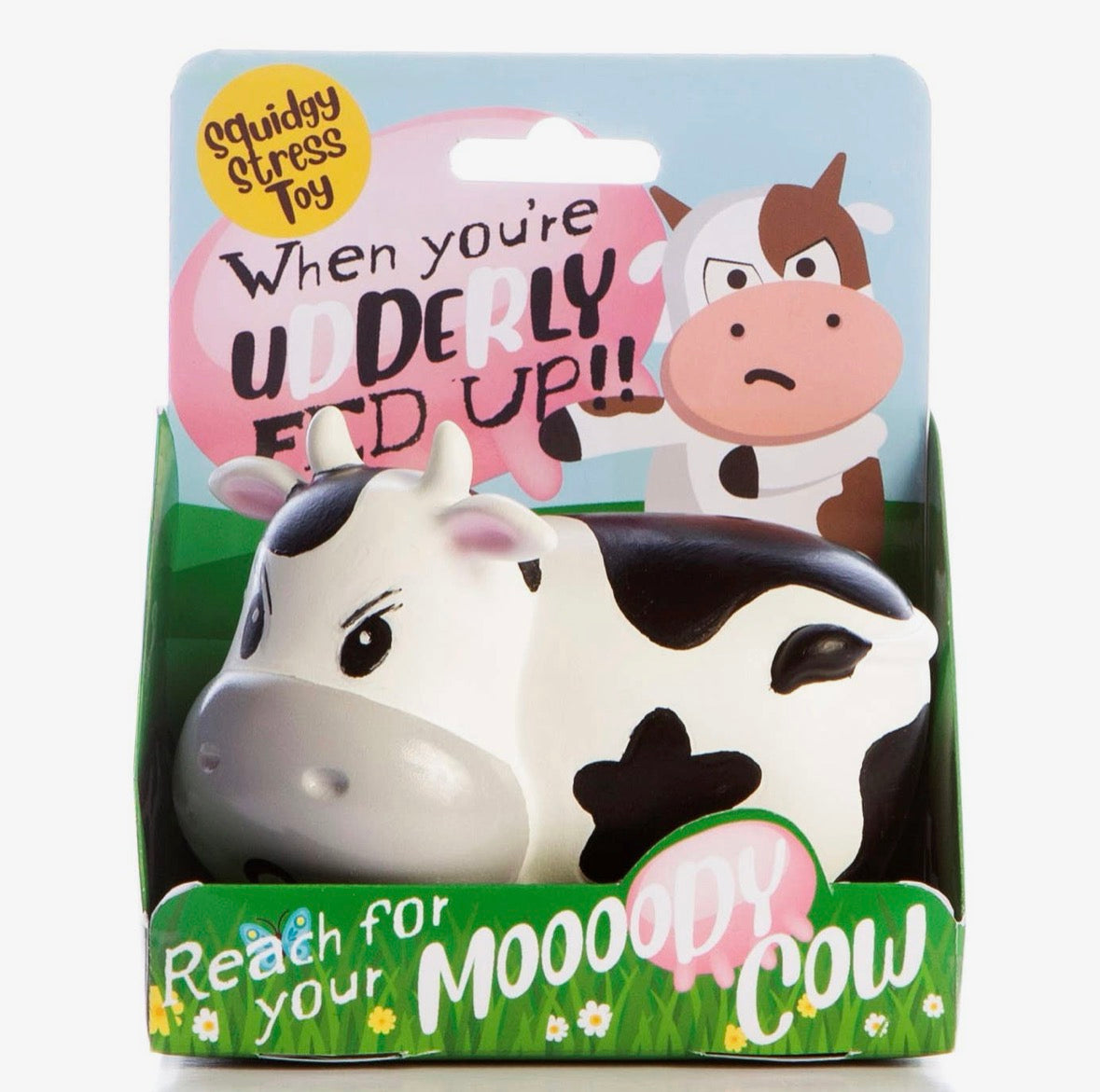 Moody Cow Squishy Stress Toy – Boxer Gifts Novelty Fidget Toy