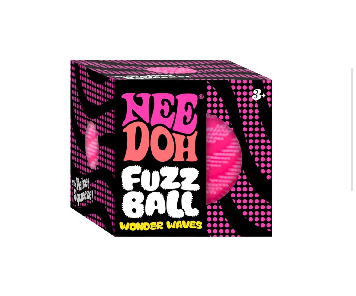 NeeDoh – Fuzz Ball Wonder Waves Schylling (Chose your color)