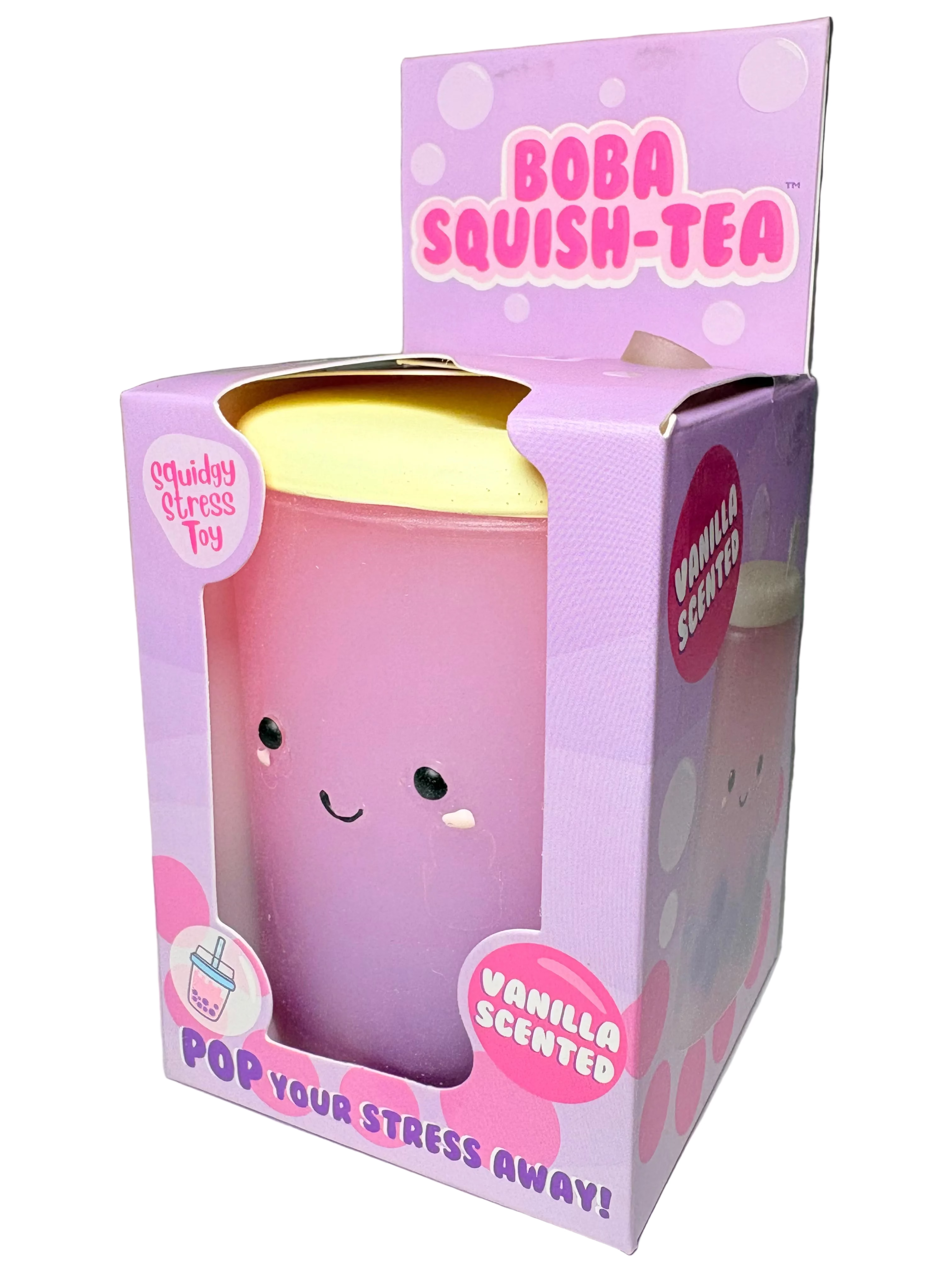 Boba Squish-Tea – Vanilla Scented Squishy Stress Toy - Boxer Gifts
