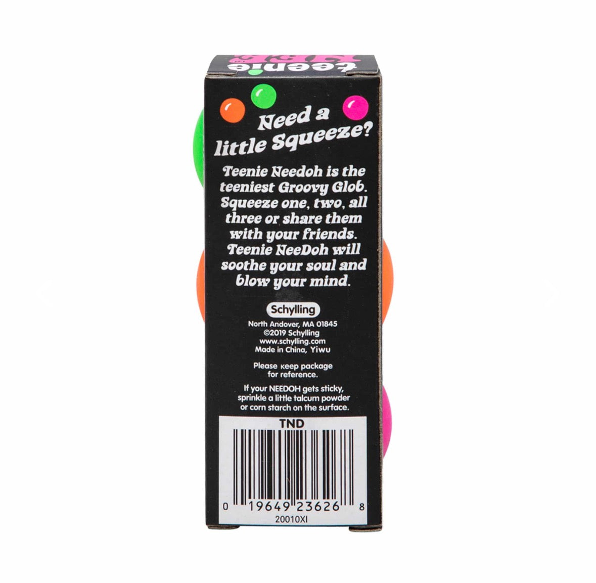 NeeDoh – Teenie NeeDoh 3-Pack (Schylling)